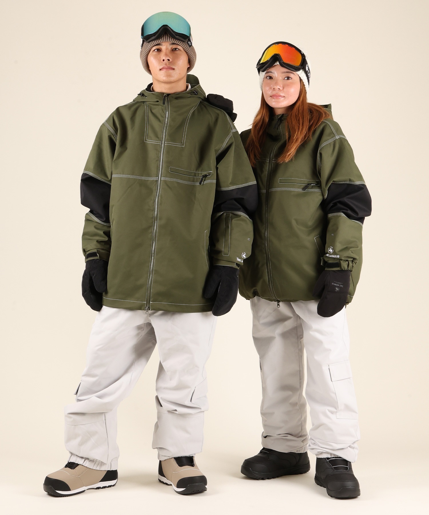 THREEWEATHER スリーウェザー SNOW JACKET スノーボード ウェア ジャケット ユニセックス ムラサキスポーツ 25-26モデル MM J12【2526】(BLK-XS)