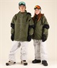 THREEWEATHER スリーウェザー SNOW JACKET スノーボード ウェア ジャケット ユニセックス ムラサキスポーツ 25-26モデル MM J12【2526】(BLK-XS)