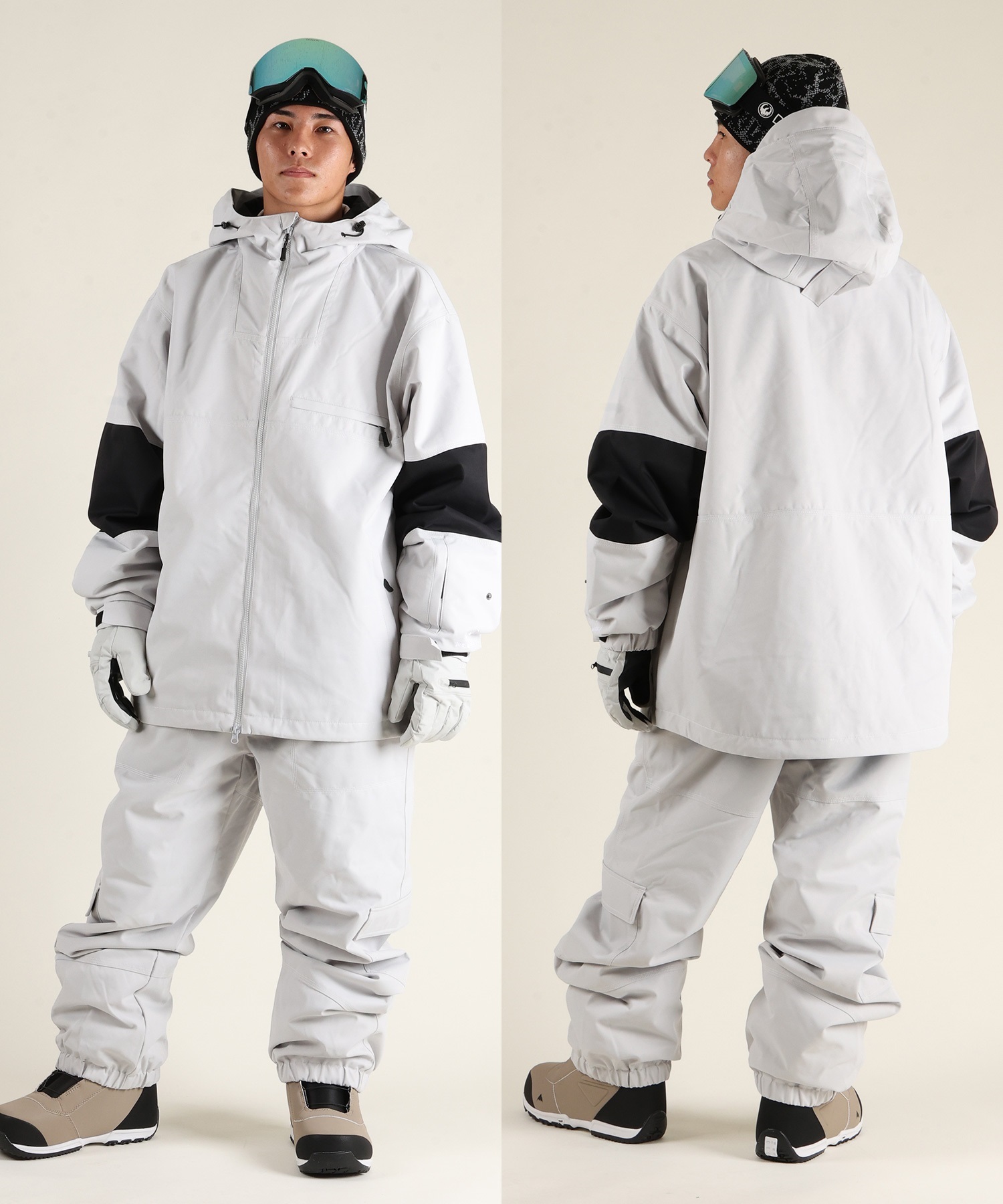 THREEWEATHER スリーウェザー SNOW PANTS スノーボード ウェア パンツ ユニセックス ムラサキスポーツ 25-26モデル MM J12【2526】(BLK-XS)