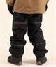 THREEWEATHER スリーウェザー SNOW PANTS スノーボード ウェア パンツ ユニセックス ムラサキスポーツ 25-26モデル MM J12【2526】(BLK-XS)