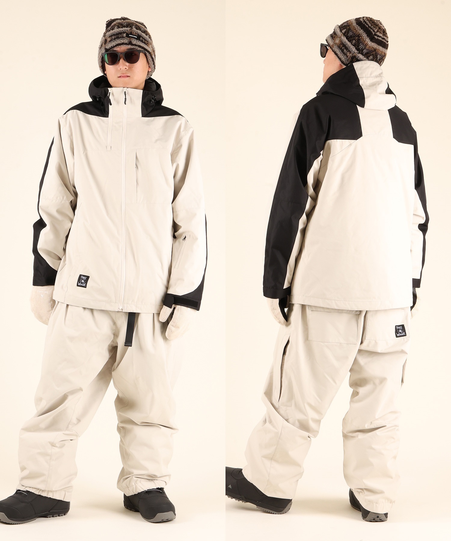 2526】 THREEWEATHER スリーウェザー スノーボード ウェア パンツ ユニ