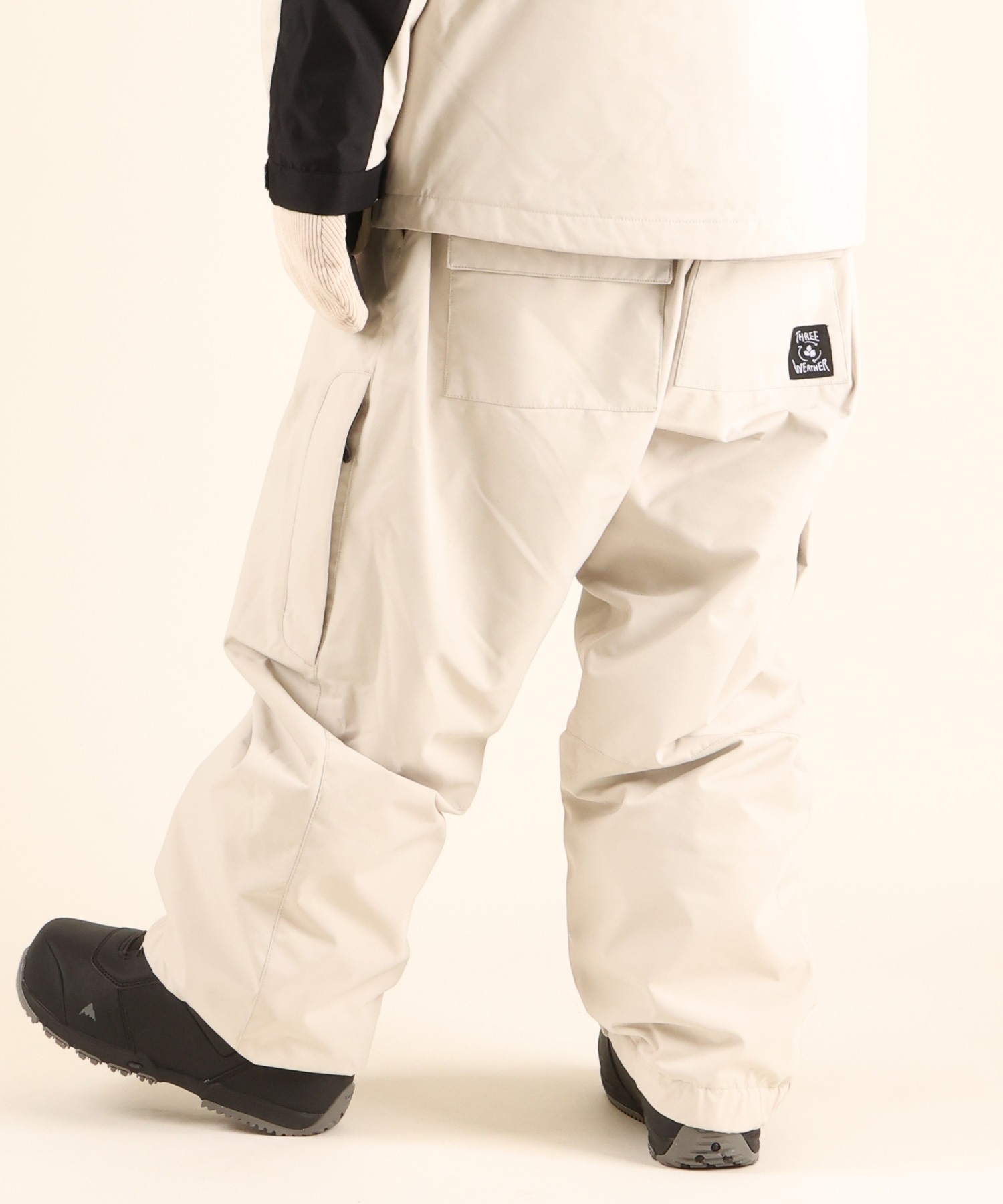 THREEWEATHER スリーウェザー TW-065P スノーボード ウェア パンツ ユニセックス ムラサキスポーツ 25-26モデル MM J23【2526】(BLK-S)