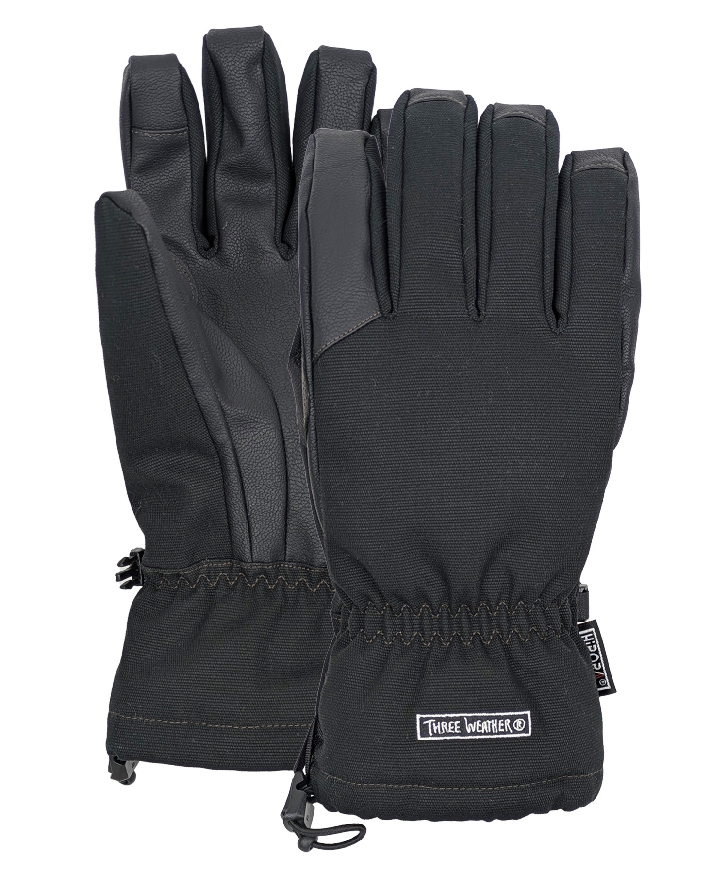 THREE WEATHER スリーウェザー RIDR OVER GLOVE TWG-6553 スノーボード グローブ ユニセックス 25-26モデル MM G4 【2526】(BLK-M)
