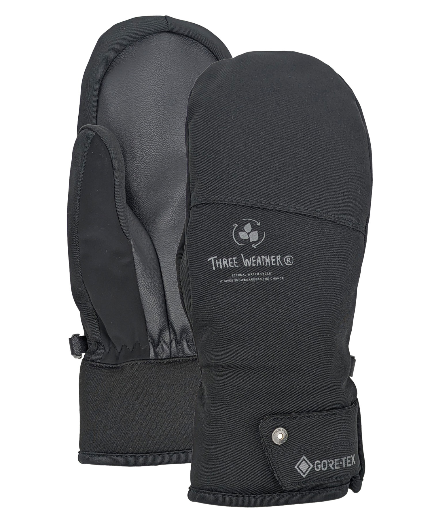 THREE WEATHER スリーウェザー GORE-TEX WARM WMS MITTON TWG-6524 スノーボード グローブ レディース 25-26モデル 【2526】(LAV-S)