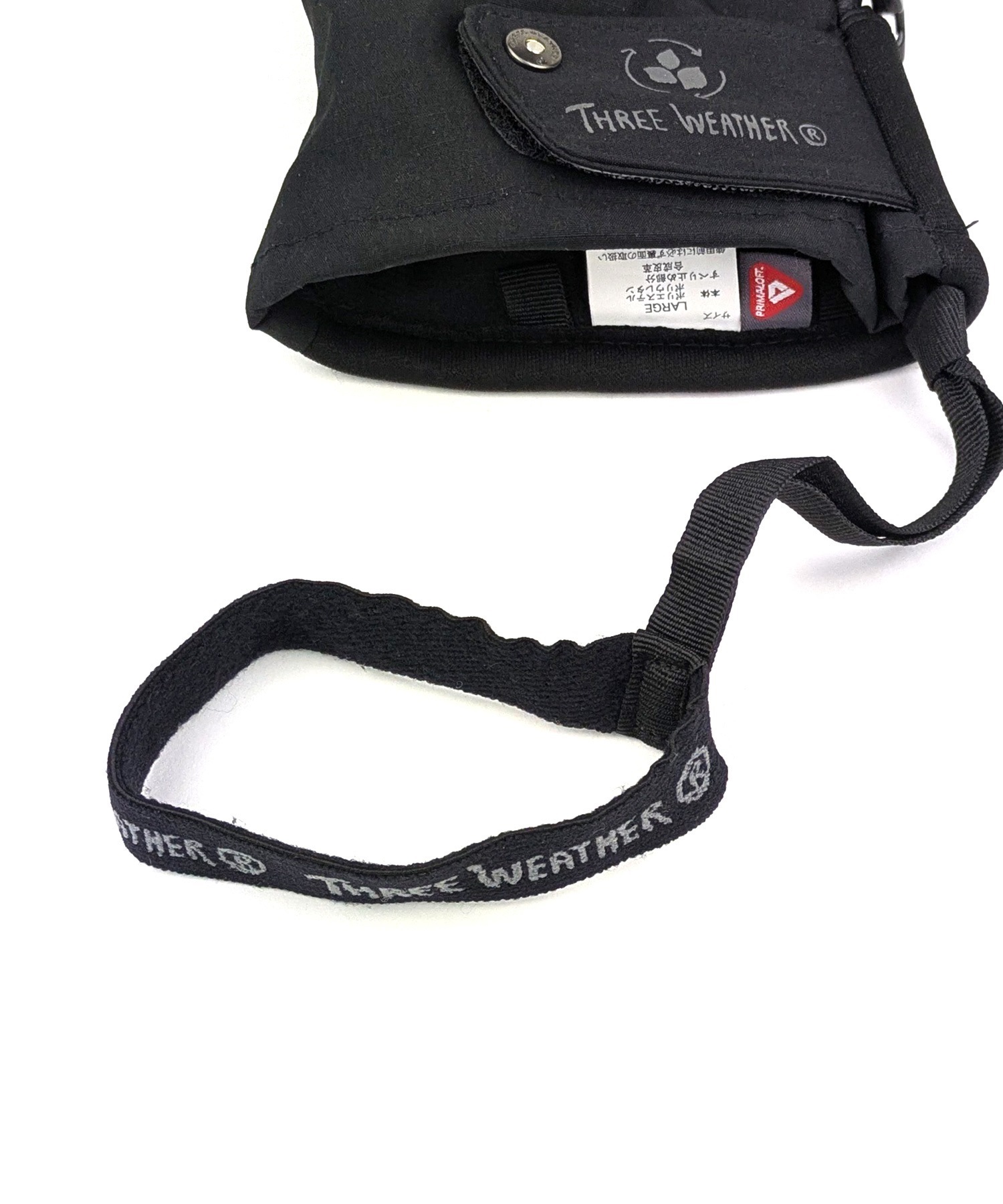 THREE WEATHER スリーウェザー GORE-TEX ACTIVE MITTON TWG-6522 スノーボード グローブ ユニセックス 25-26モデル 【2526】(BLK-XS)