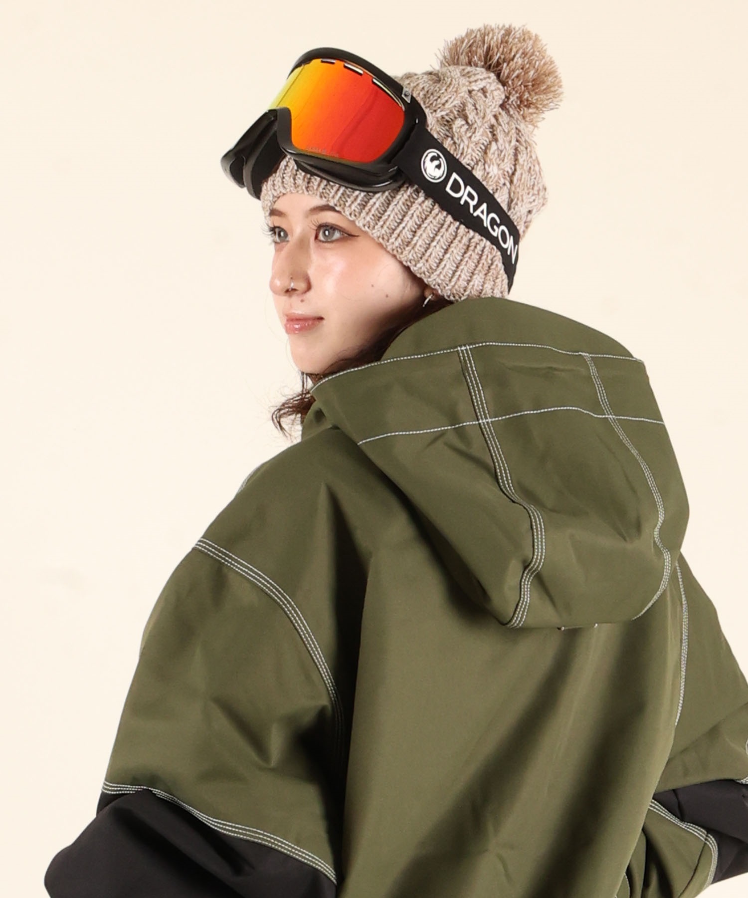 THREE WEATHER スリーウェザー MOON TW-025 スノーボード ビーニー