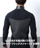 THREE WEATHER スリーウェザー LCZ セミドライ SDRY 5X3mm メンズ ウェットスーツ セミドライ フルスーツ ムラサキスポーツ(BLK-M)