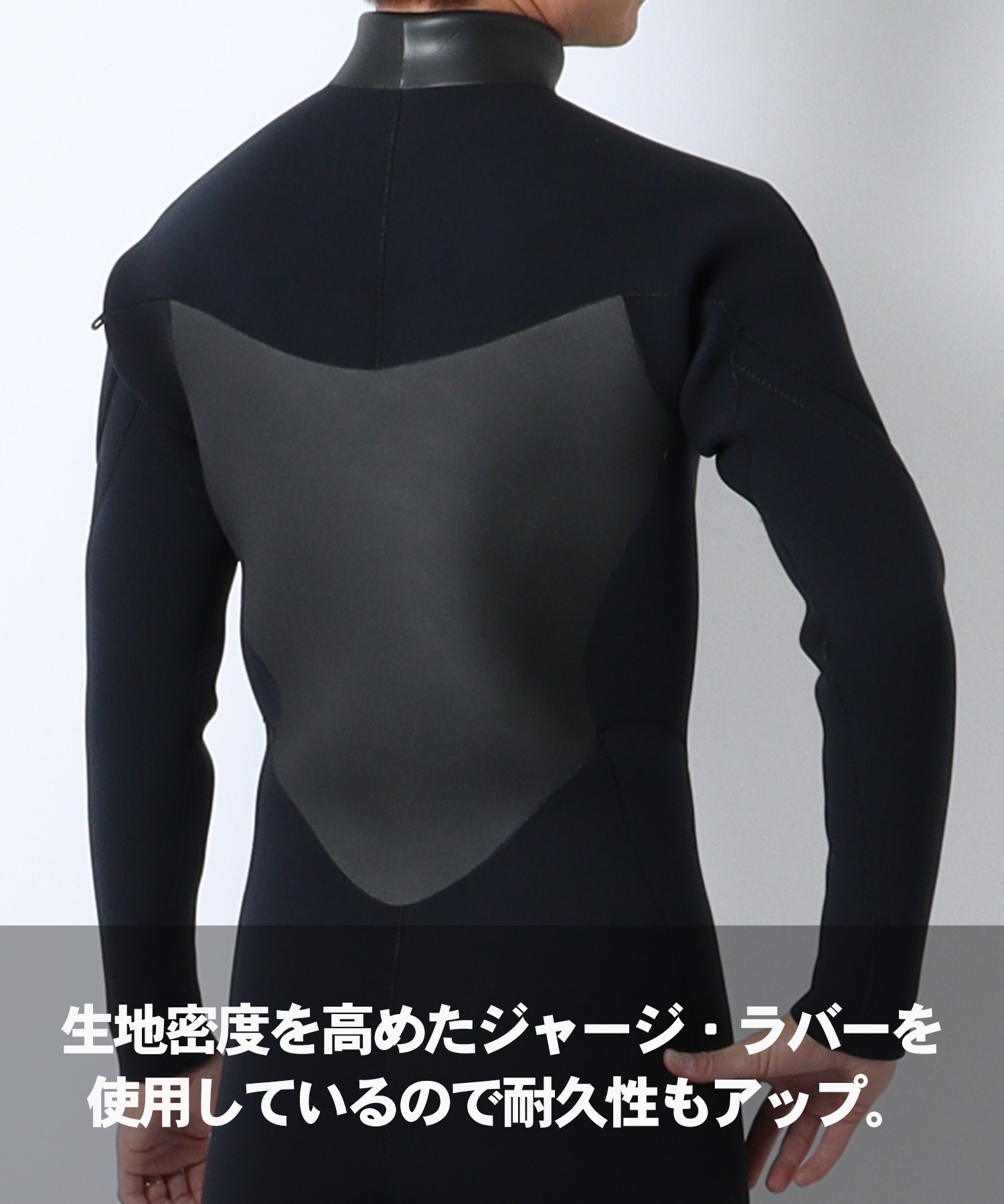 THREE WEATHER スリーウェザー LCZ NKK PRSDRY 5X3mm メンズ ウェットスーツ セミドライ フルスーツ ムラサキスポーツ(BLK-M)