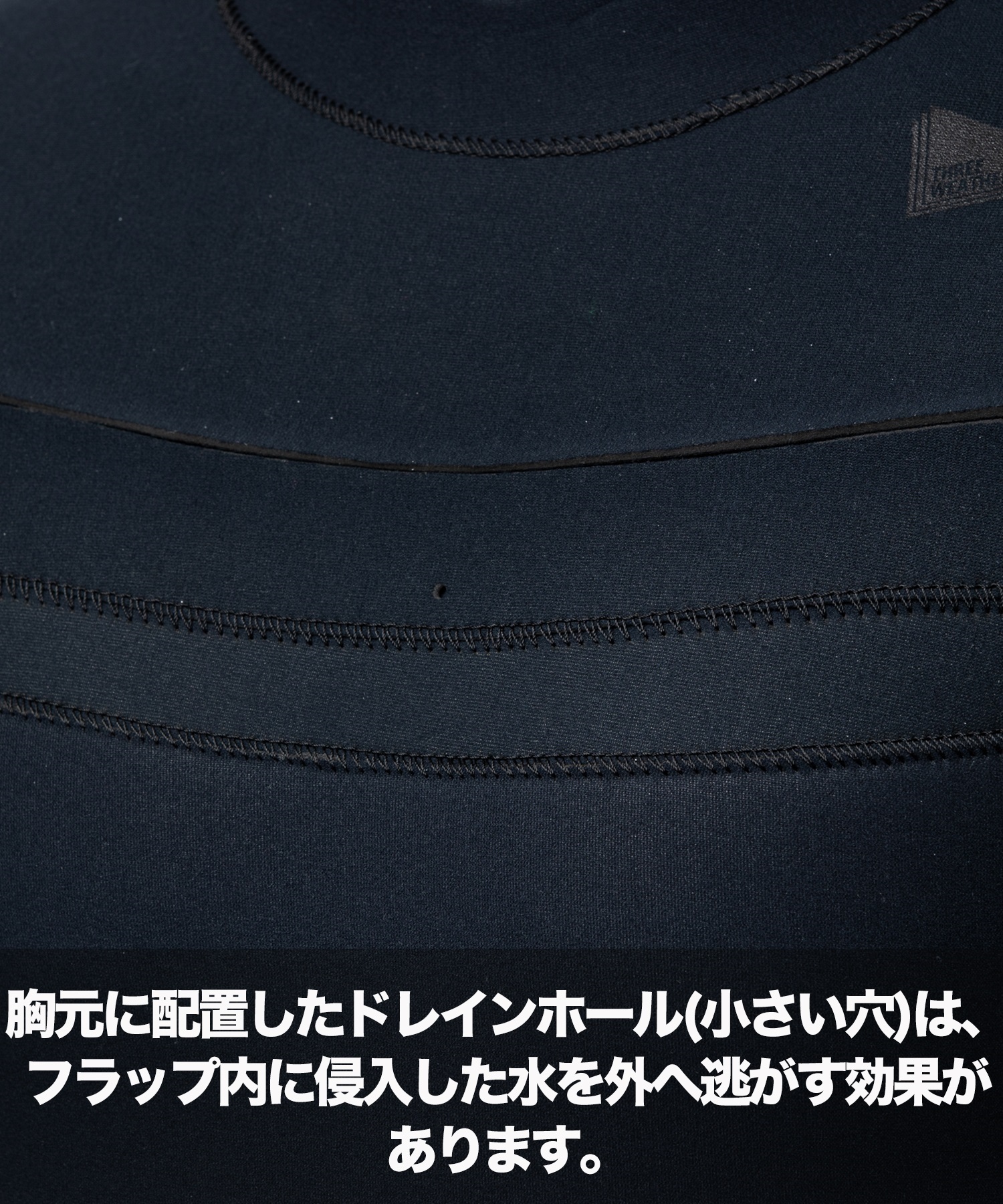 THREE WEATHER スリーウェザー LCZ JERSEY 3X2mm ロングチェストジップ メンズ ウェットスーツ フルスーツ ムラサキスポーツ(BLK-M)