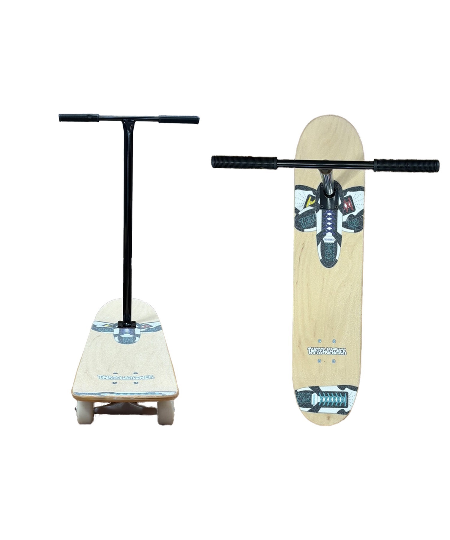 THREE WEATHER スリーウェザー スケートボード キックボード キッズ