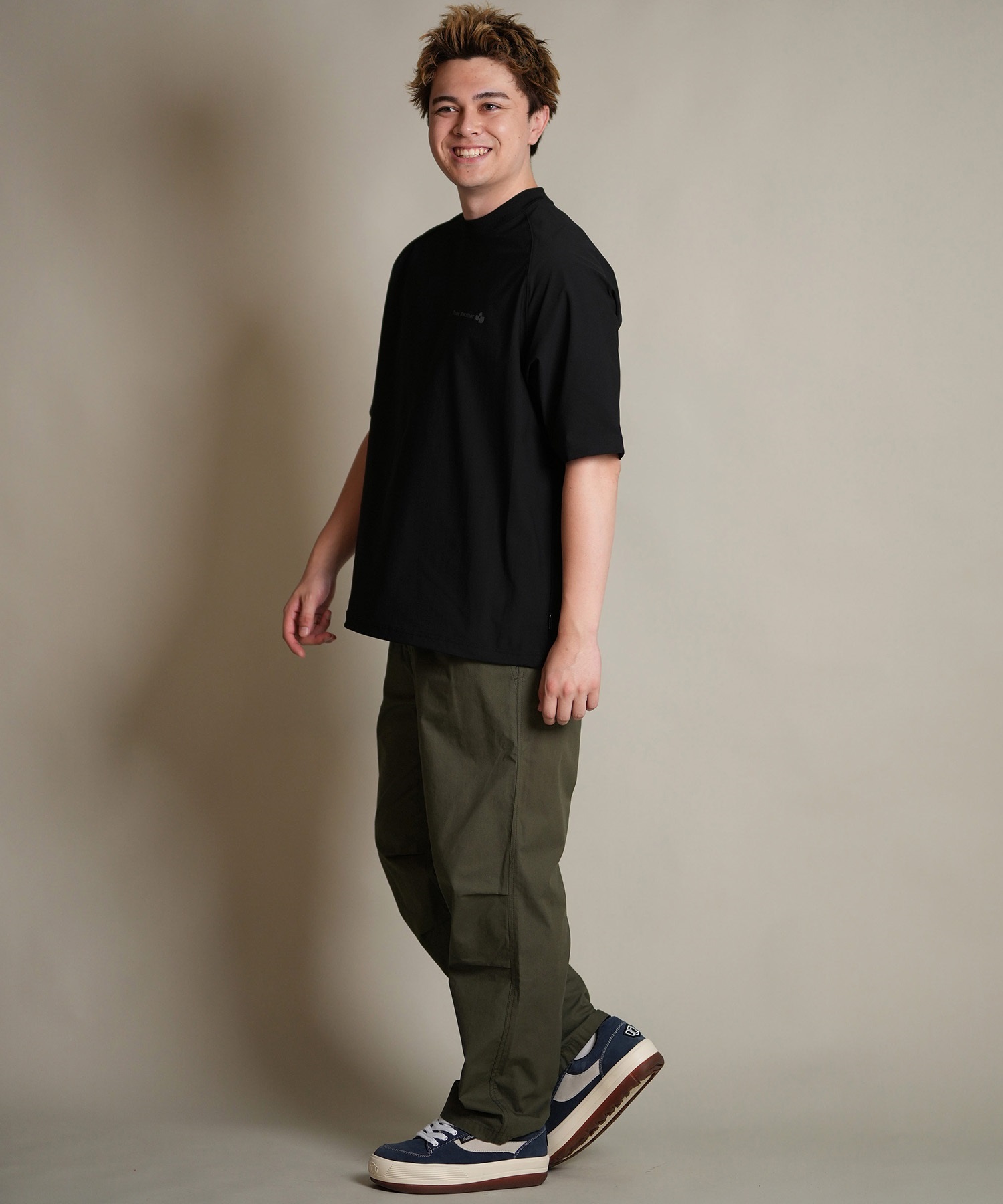 THREE WEATHER スリーウェザー 半袖 Tシャツ メンズ ロゴ バック