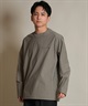THREE WEATHER スリーウェザー 長袖 Tシャツ ロンT メンズ ロゴ バックプリント 裾ドローコード TW SURF LSTEE TW25F-2201(BLK-M)