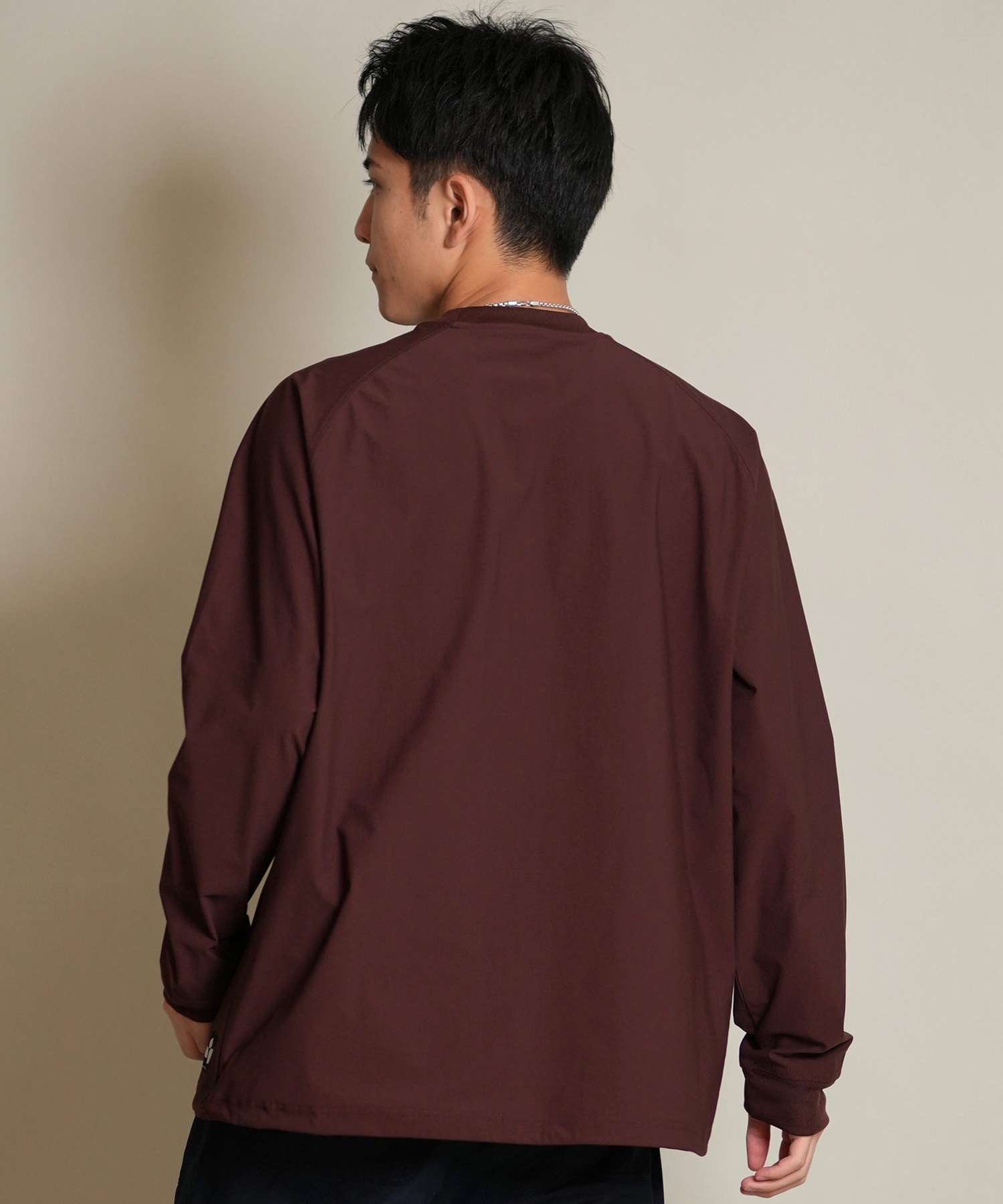 THREE WEATHER スリーウェザー 長袖 Tシャツ ロンT メンズ 胸ポケット ポケT 裾ドローコード TW SURF POCKET LSTEE TW25F-2202(BLK-M)