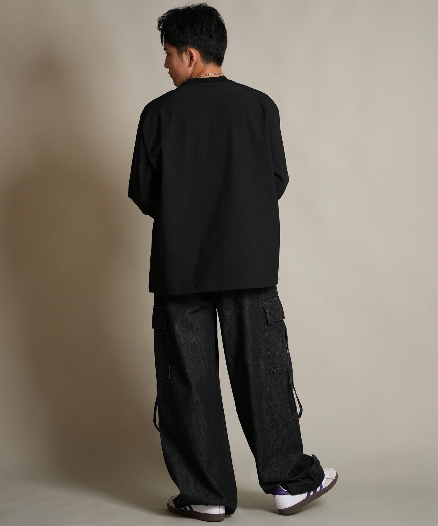 THREE WEATHER スリーウェザー 長袖 Tシャツ ロンT メンズ 胸