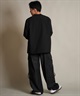 THREE WEATHER スリーウェザー 長袖 Tシャツ ロンT メンズ 胸ポケット ポケT 裾ドローコード TW SURF POCKET LSTEE TW25F-2202(BLK-M)
