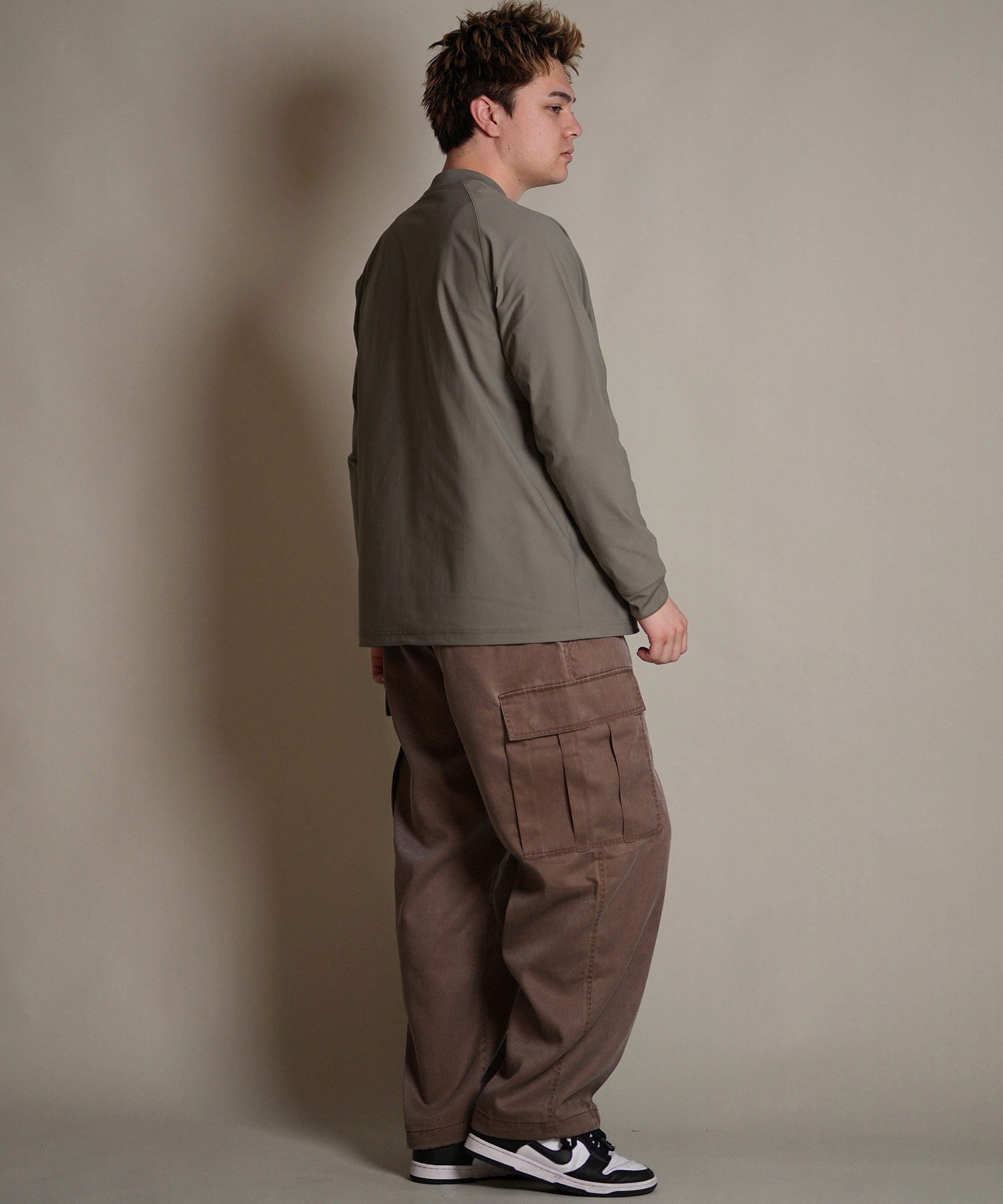 THREE WEATHER スリーウェザー 長袖 Tシャツ ロンT メンズ 胸ポケット ポケT 裾ドローコード TW SURF POCKET LSTEE TW25F-2202(BLK-M)