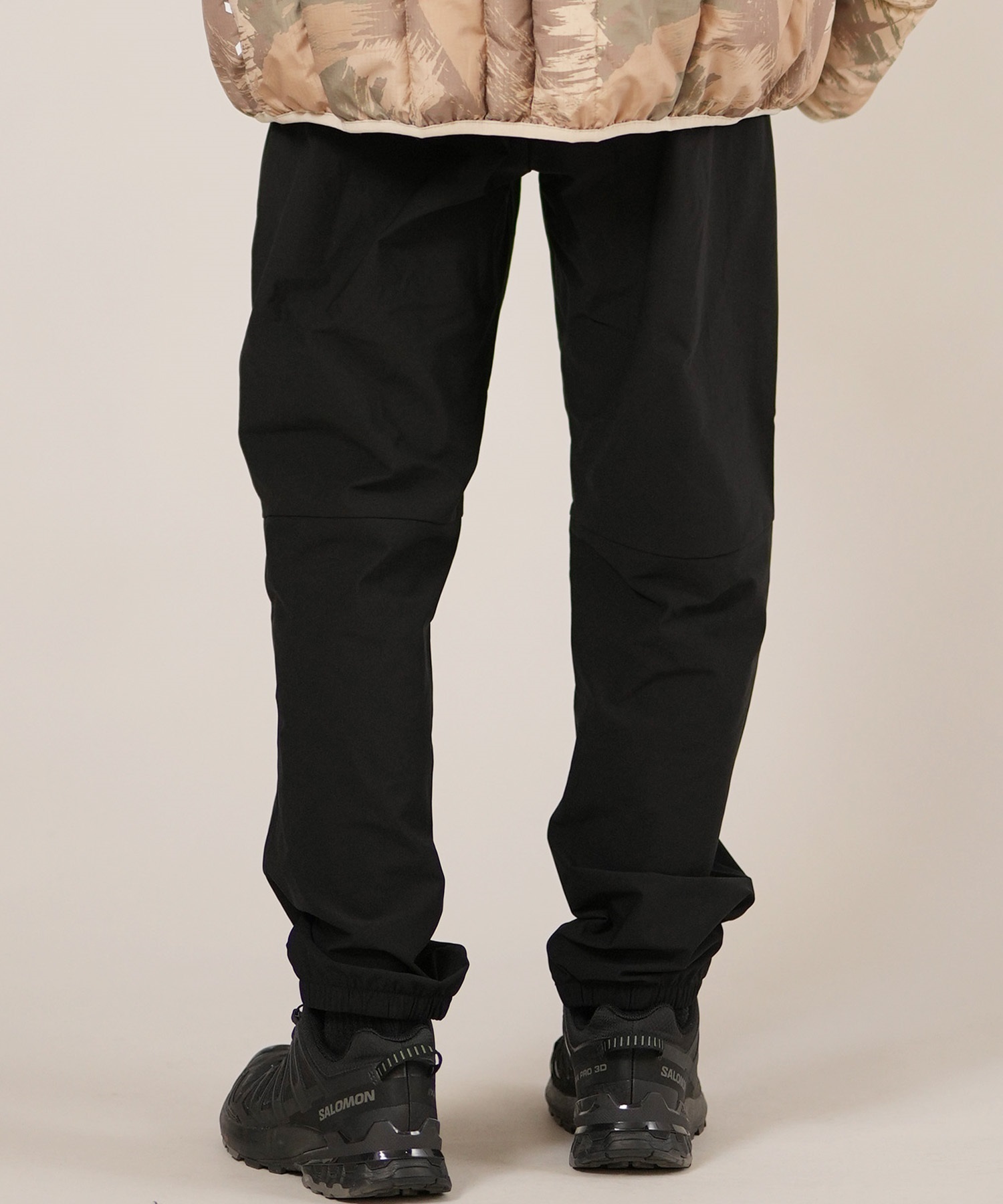 THREE WEATHER スリーウェザー ロングパンツ メンズ セットアップ対応 速乾 UVカット TW25F-3101 ムラサキスポーツ限定(BLK-M)