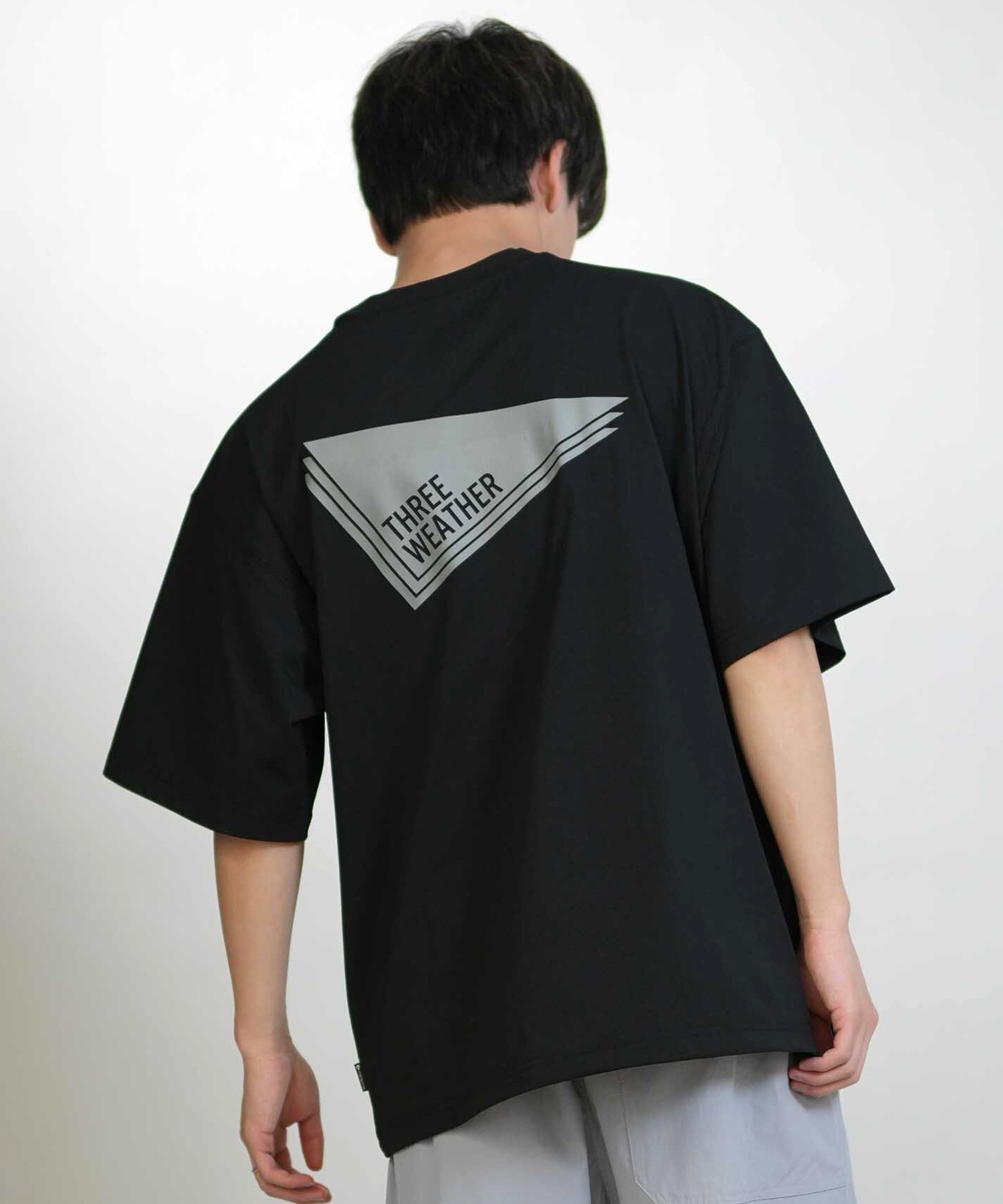 THREE WEATHER スリーウェザー ラッシュガード 半袖 メンズ Tシャツ