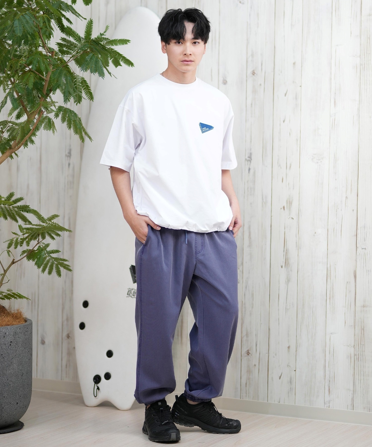 THREE WEATHER スリーウェザー ラッシュガード 半袖 メンズ Tシャツ