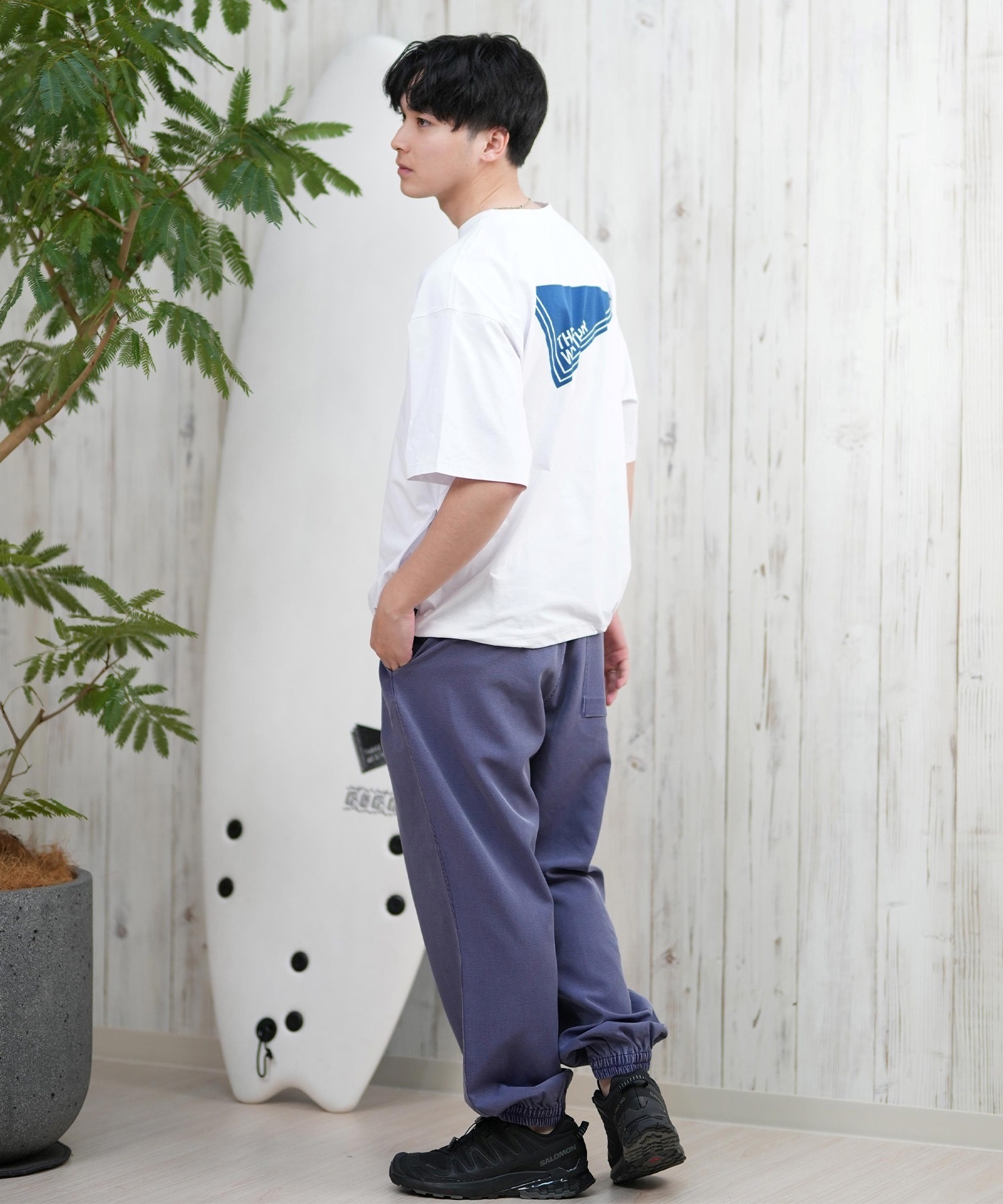 THREE WEATHER スリーウェザー ラッシュガード 半袖 メンズ T