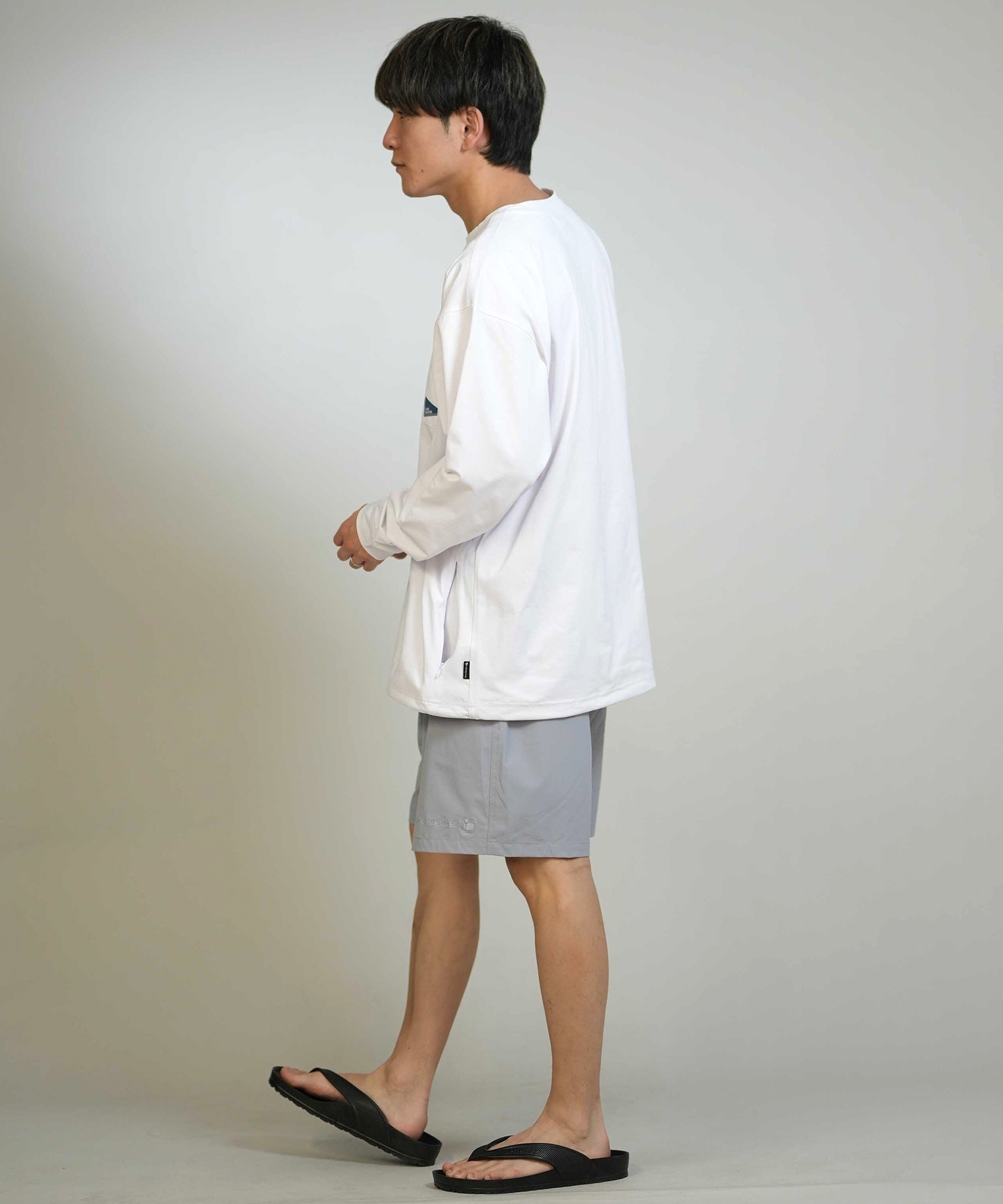 ボウリングウェア　LL(XL) SH-543 THREE WEATHER スリーウェザー ラッシュガード 長袖 メンズ ポケットT