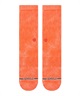 STANCE スタンス ソックス 靴下 無地 ICON DYED CREW A556A25IDC#COR(CORAL-M)