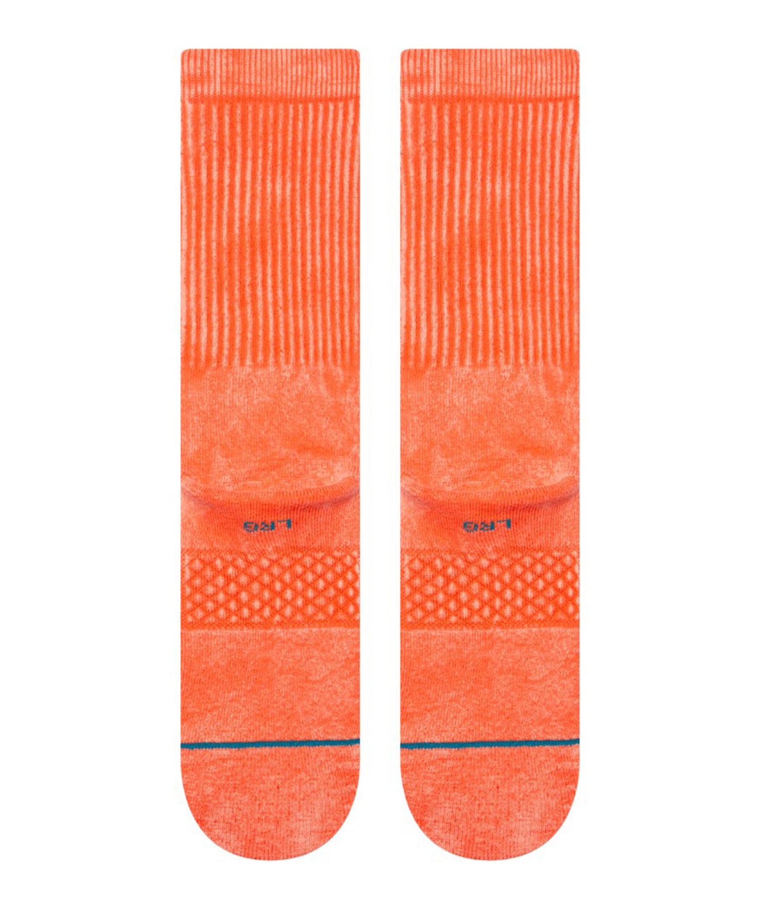 STANCE スタンス ソックス 靴下 無地 ICON DYED CREW A556A25IDC#COR(CORAL-M)