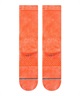 STANCE スタンス ソックス 靴下 無地 ICON DYED CREW A556A25IDC#COR(CORAL-M)