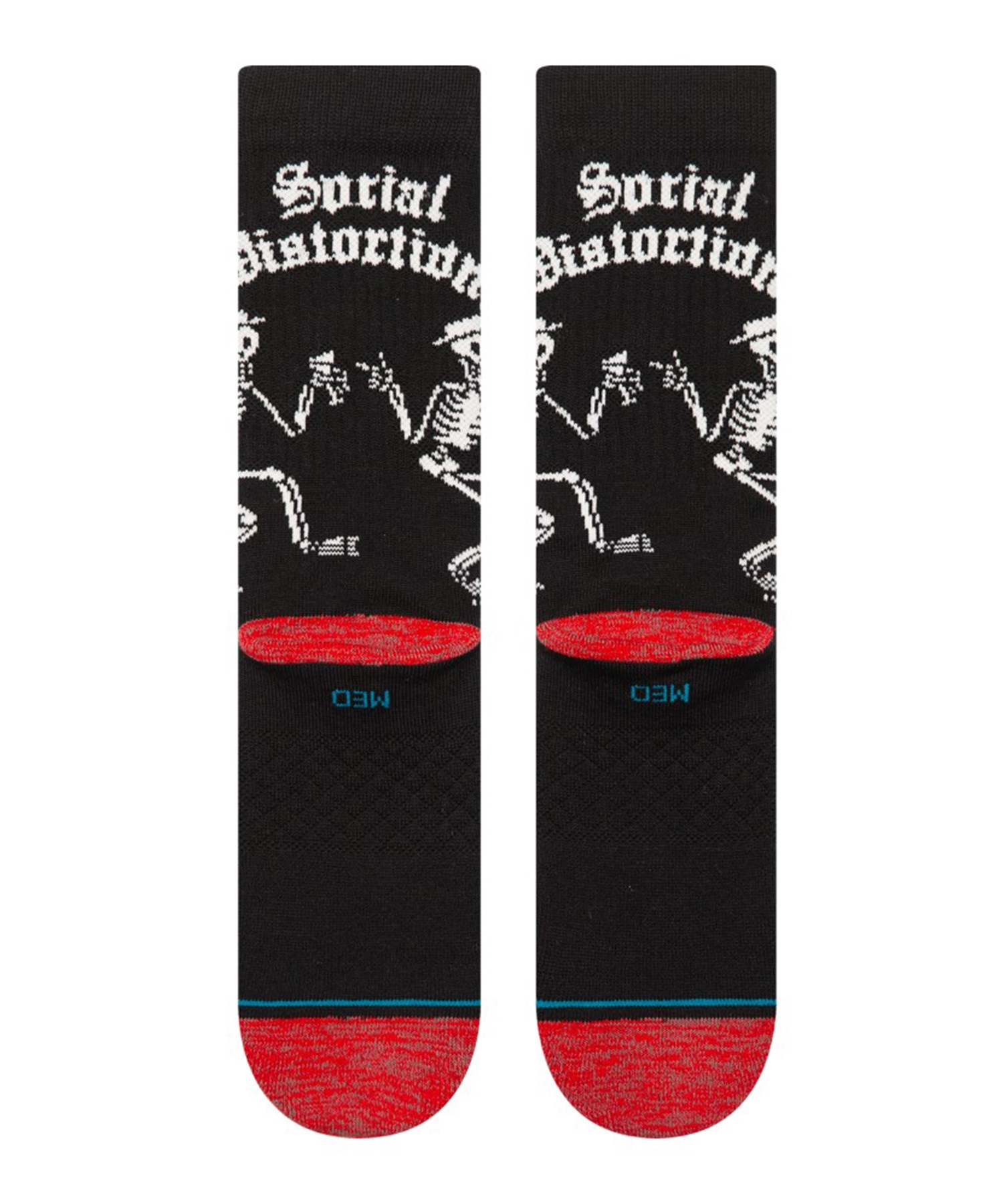 STANCE スタンス ソックス 靴下 Social Distortionコラボモデル SKELLY