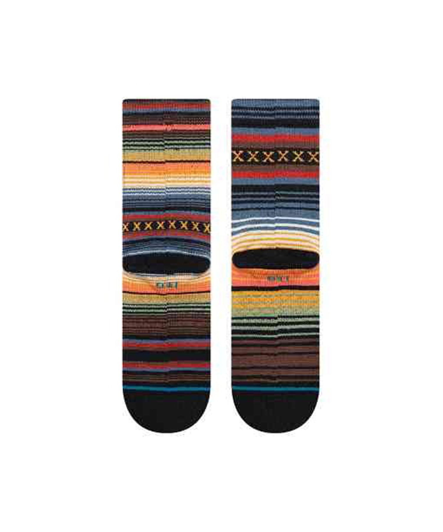 STANCE スタンス キッズ ジュニア 靴下 ソックス KIDS CURREN CREW K556D25KCC#BLK(BLACK-L)