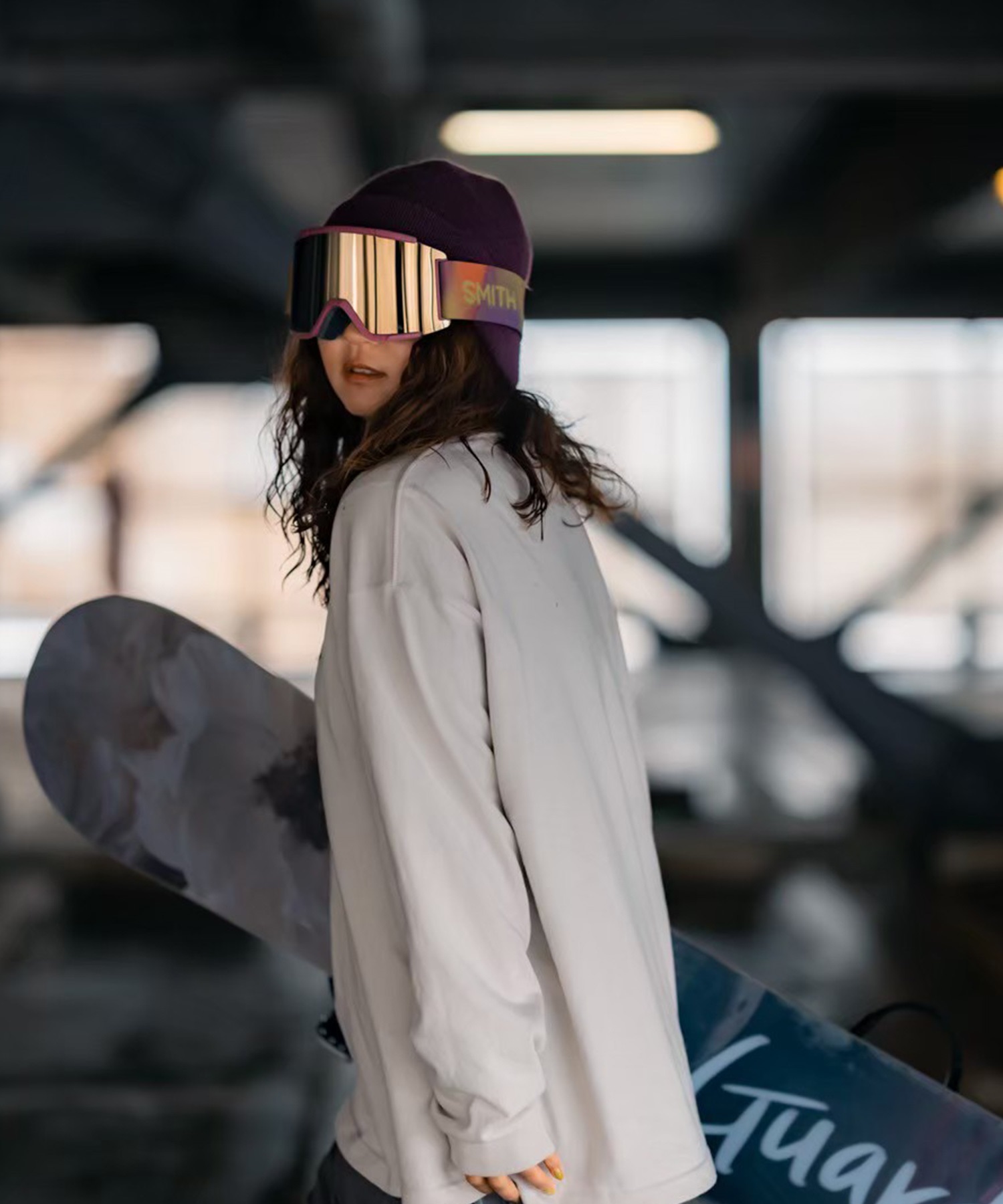 SMITH スミス SQUAD XL SPRYER 限定 原澤このみ スノーボード ゴーグル