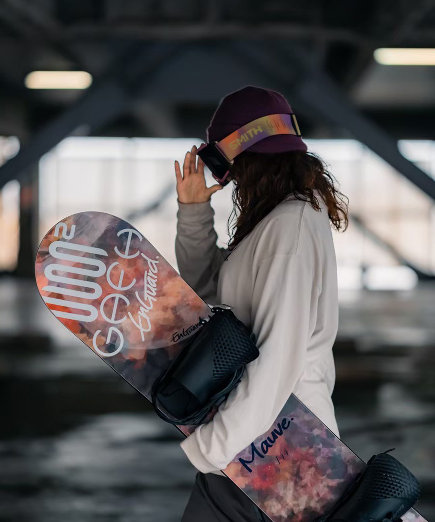 SMITH スミス SQUAD XL SPRYER 限定 原澤このみ スノーボード ゴーグル