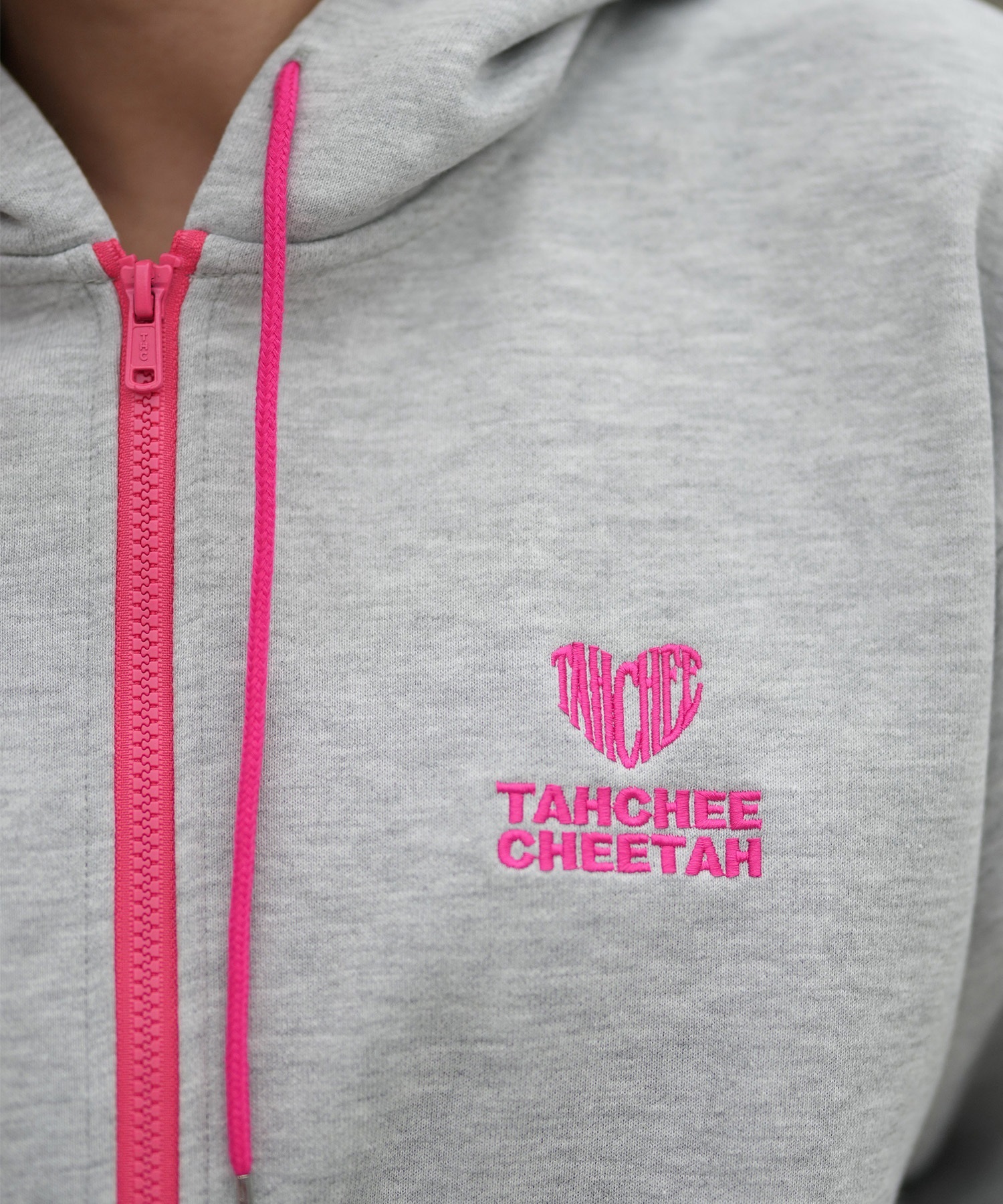 TAHCHEE ターチー ジップアップ パーカー レディース シンプル ワン