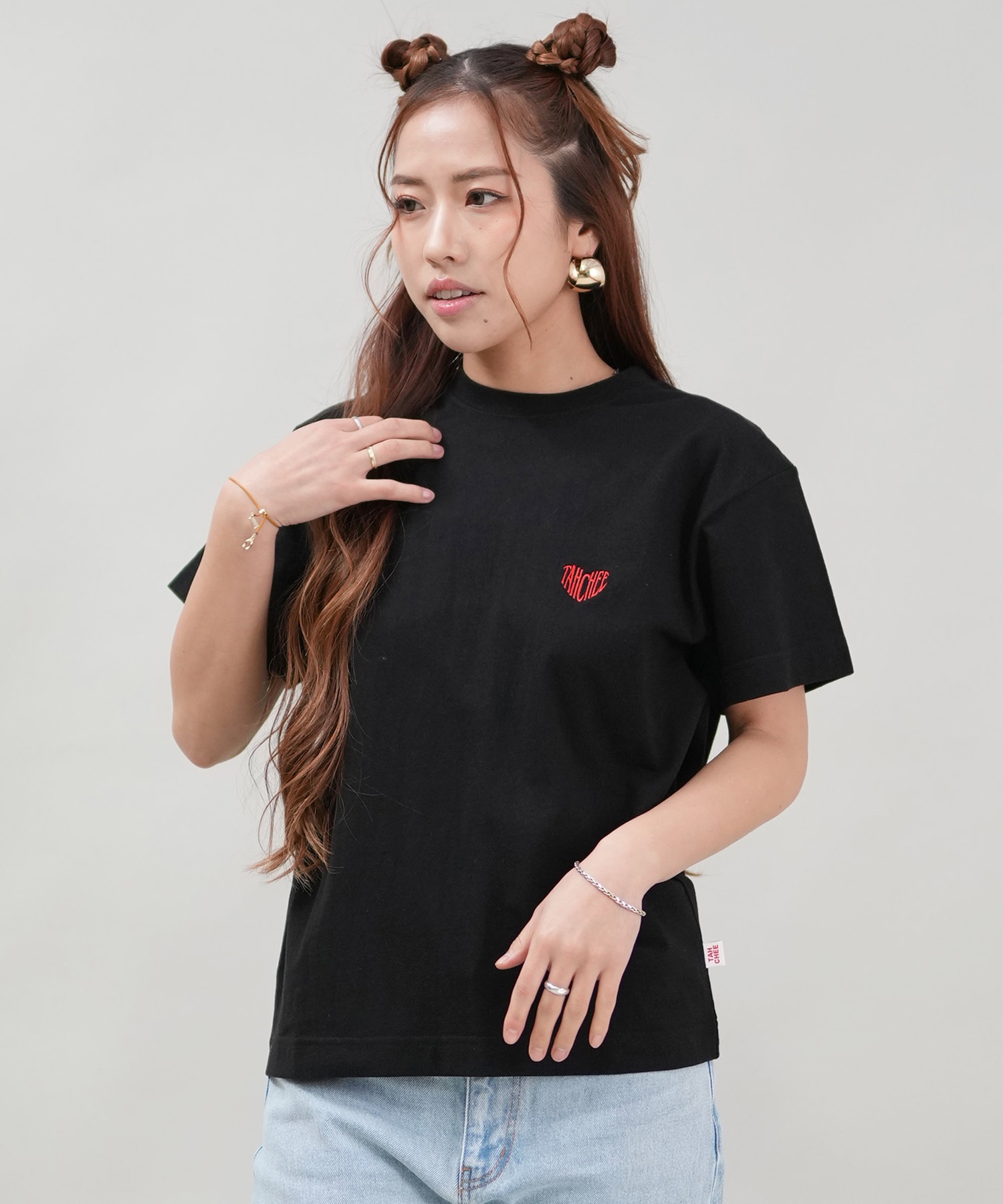 TAHCHEE ターチー レディース 半袖 Tシャツ TC250900-02