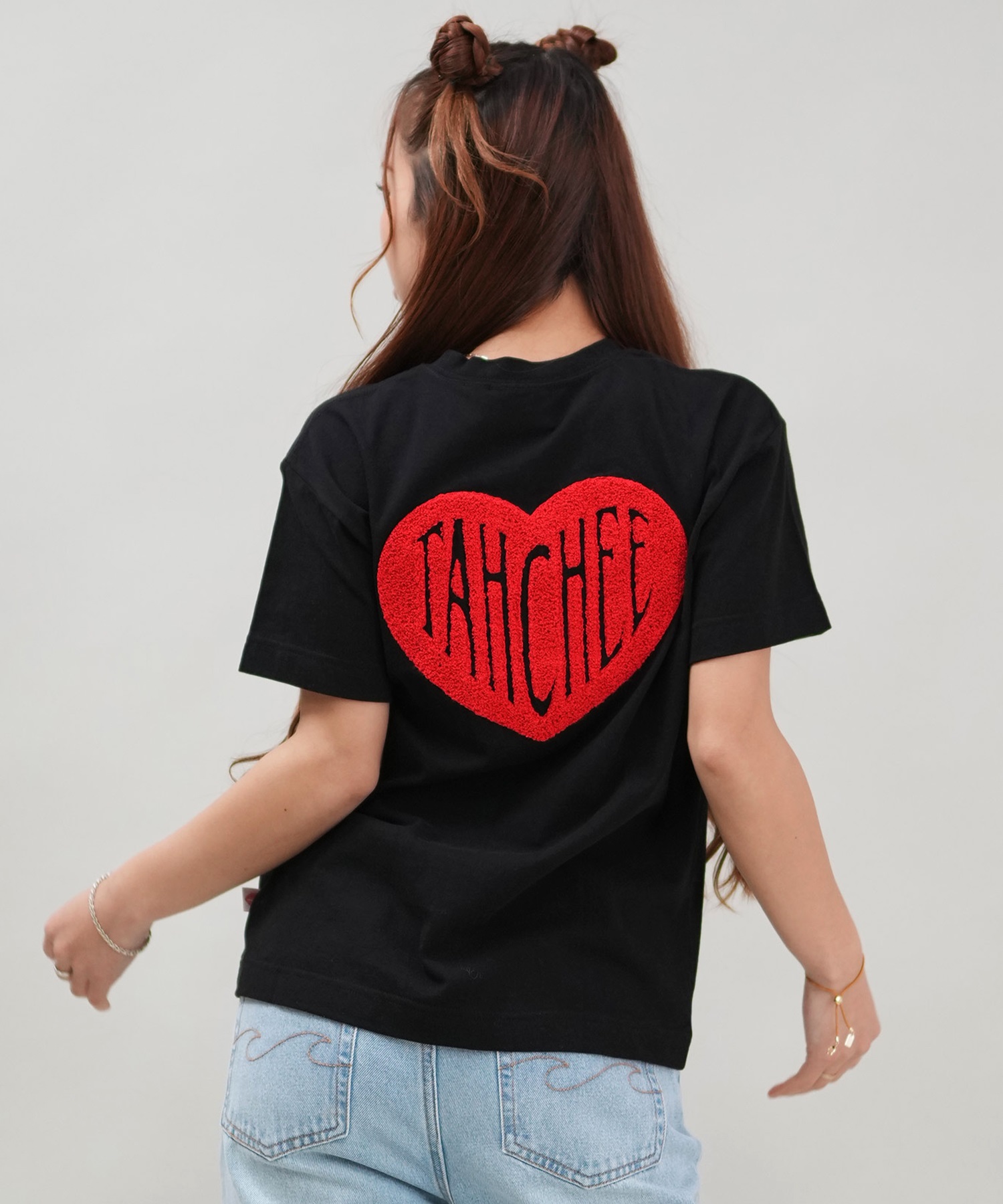 TAHCHEE ターチー 半袖 Tシャツ レディース レトロポップ バック