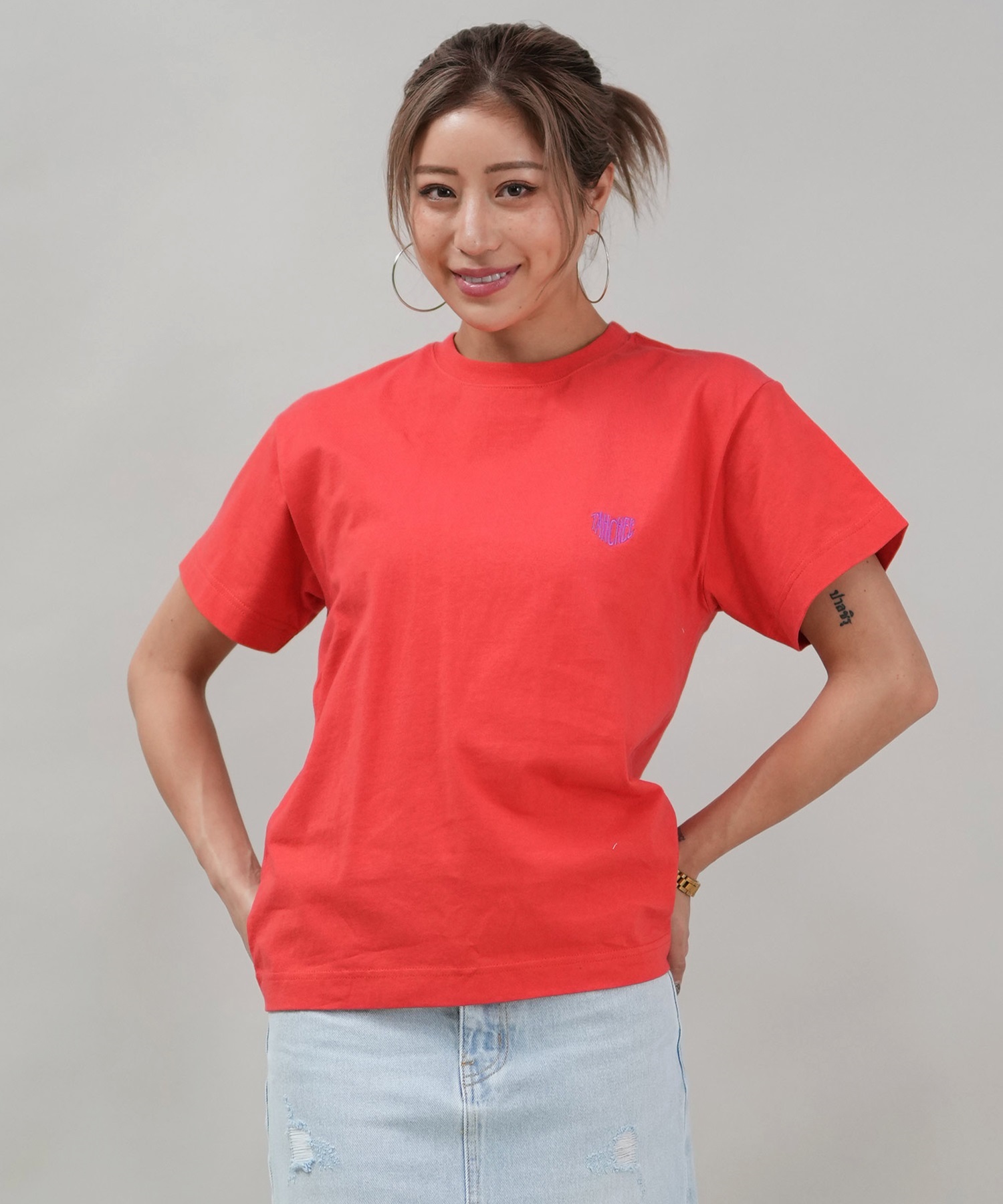 TAHCHEE ターチー レディース 半袖 Tシャツ TC250900-04 ショート