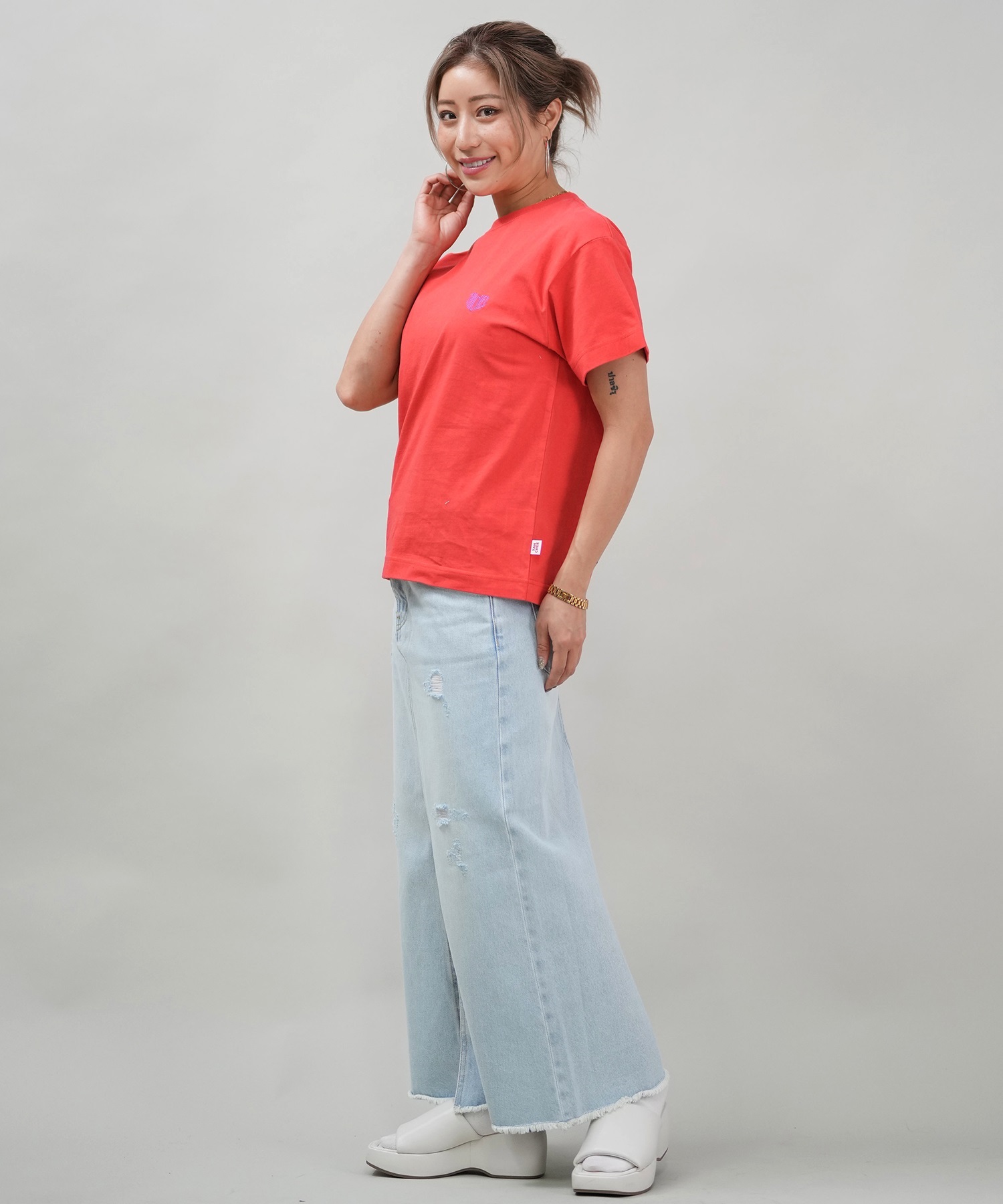 TAHCHEE ターチー レディース 半袖 Tシャツ TC250900-04 ショート