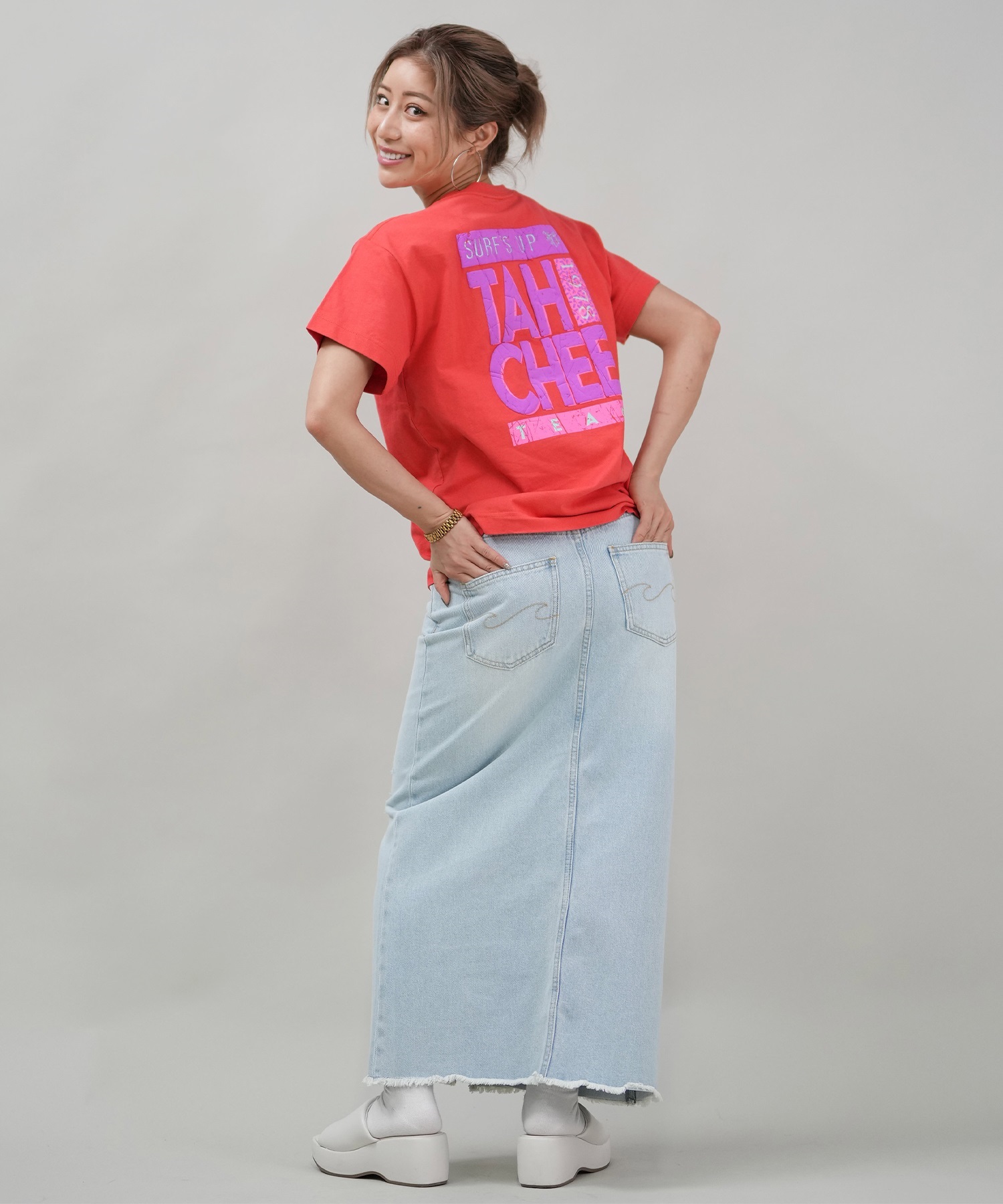 TAHCHEE ターチー レディース 半袖 Tシャツ TC250900-04 ショート
