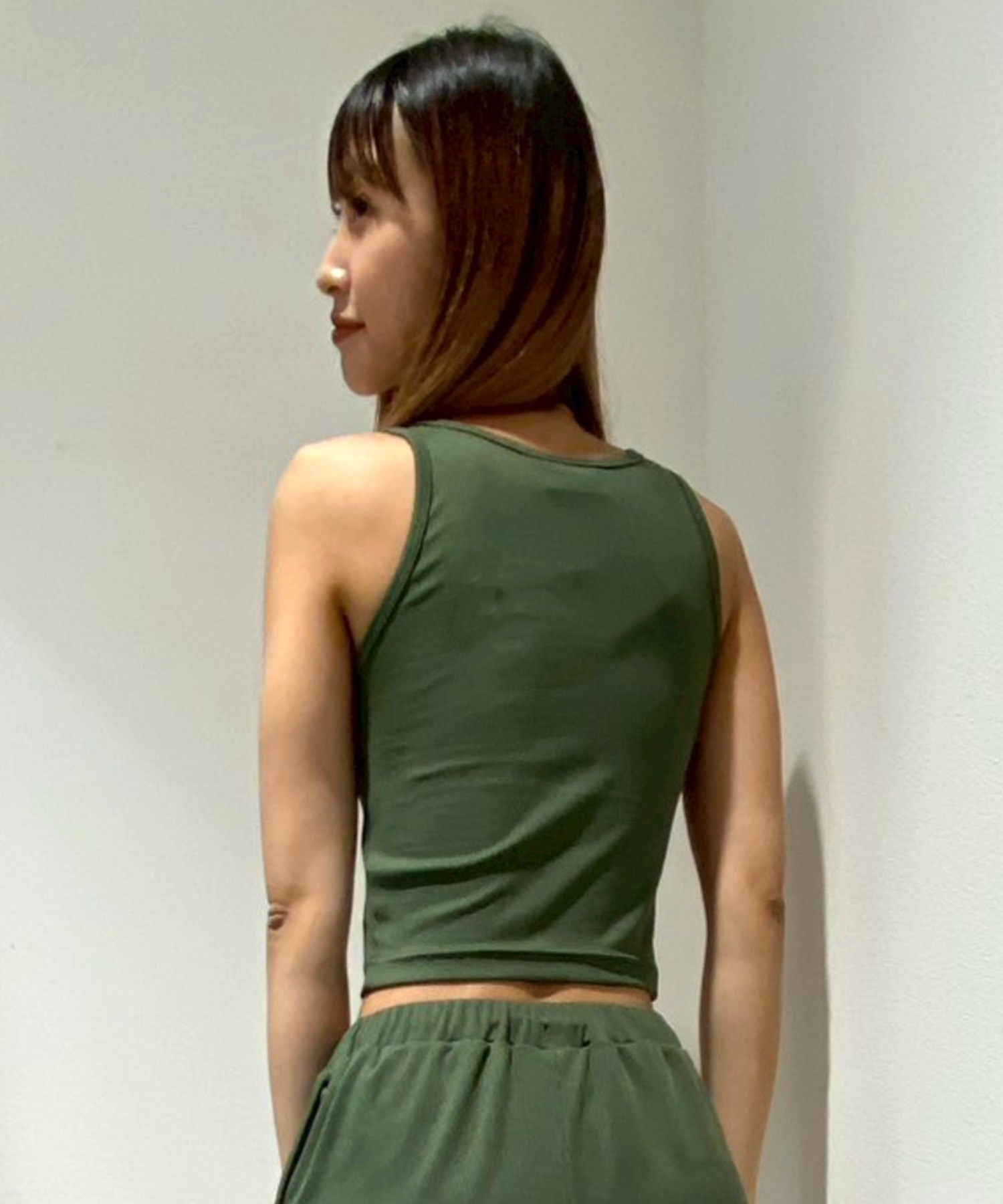 TAHCHEE ターチー タンクトップ レディース クロップド丈