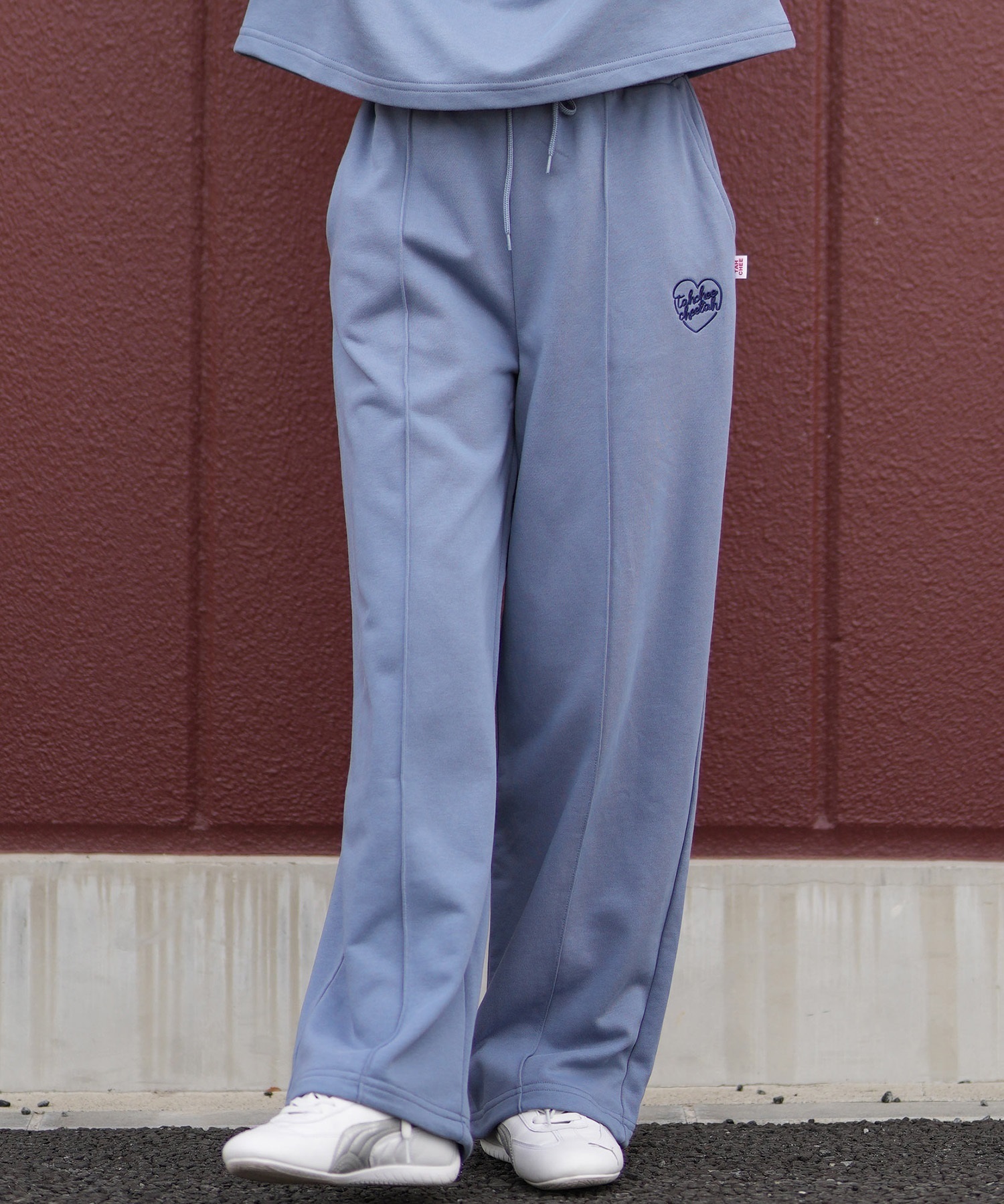 TAHCHEE ターチー ロングパンツ レディース スウェット パンツ ロゴ