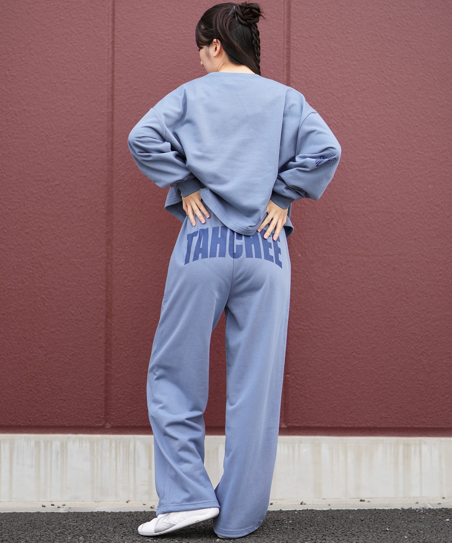 TAHCHEE ターチー ロングパンツ レディース スウェット パンツ ロゴ