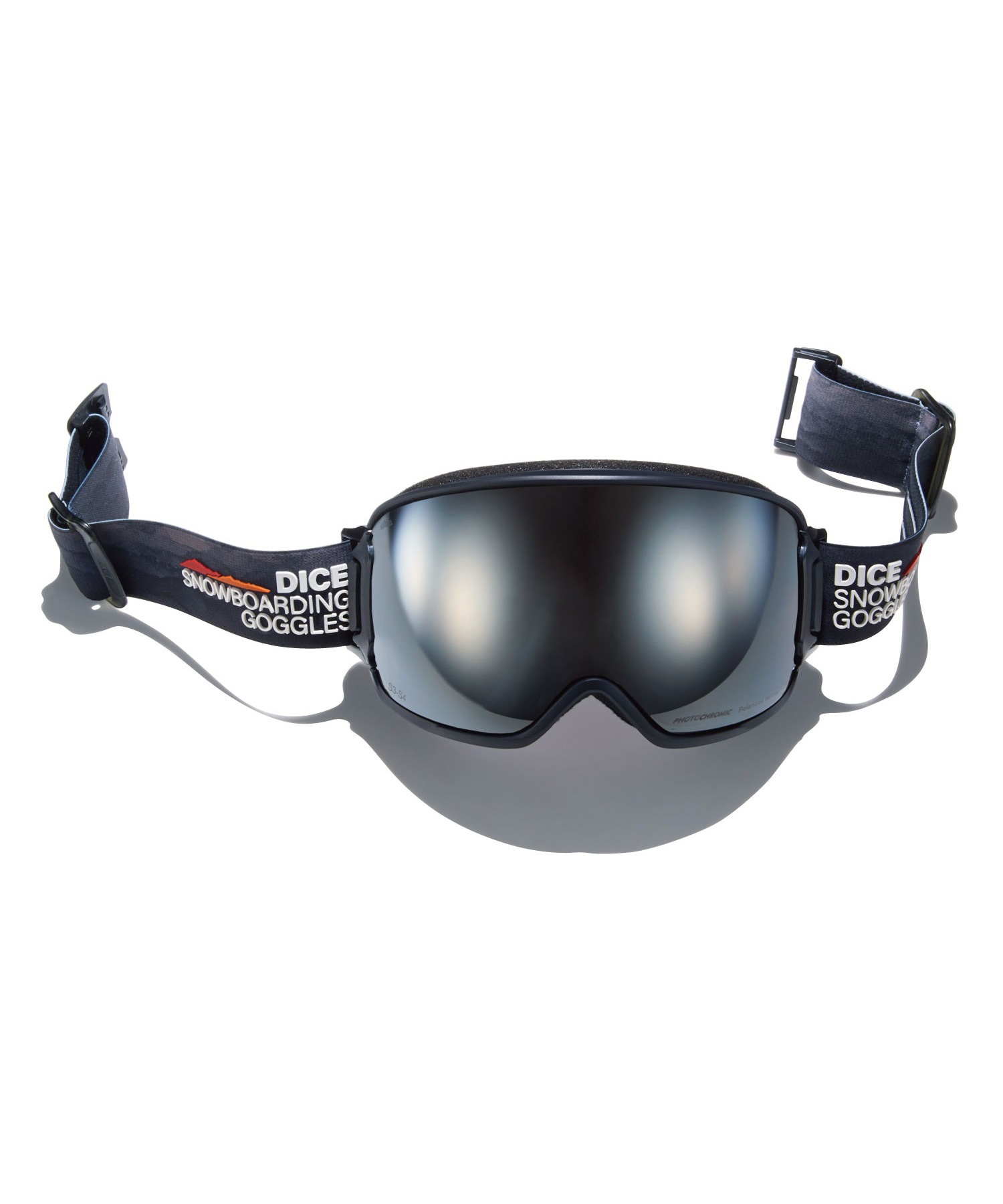 2526】DICE ダイス スノーボード ゴーグル ユニセックス BANK ムラサキ