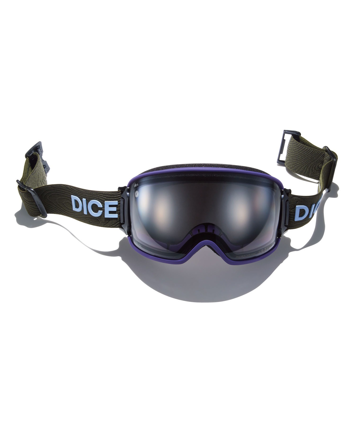 DICE ダイス BANK スノーボード ゴーグル ユニセックス ムラサキ