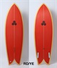 CHANNEL ISLANDS チャネルアイランズ FEBS FISH フェブズフィッシュ サーフボード FUTURE ショートボード ムラサキスポーツ(RD/YE-5.03ft)