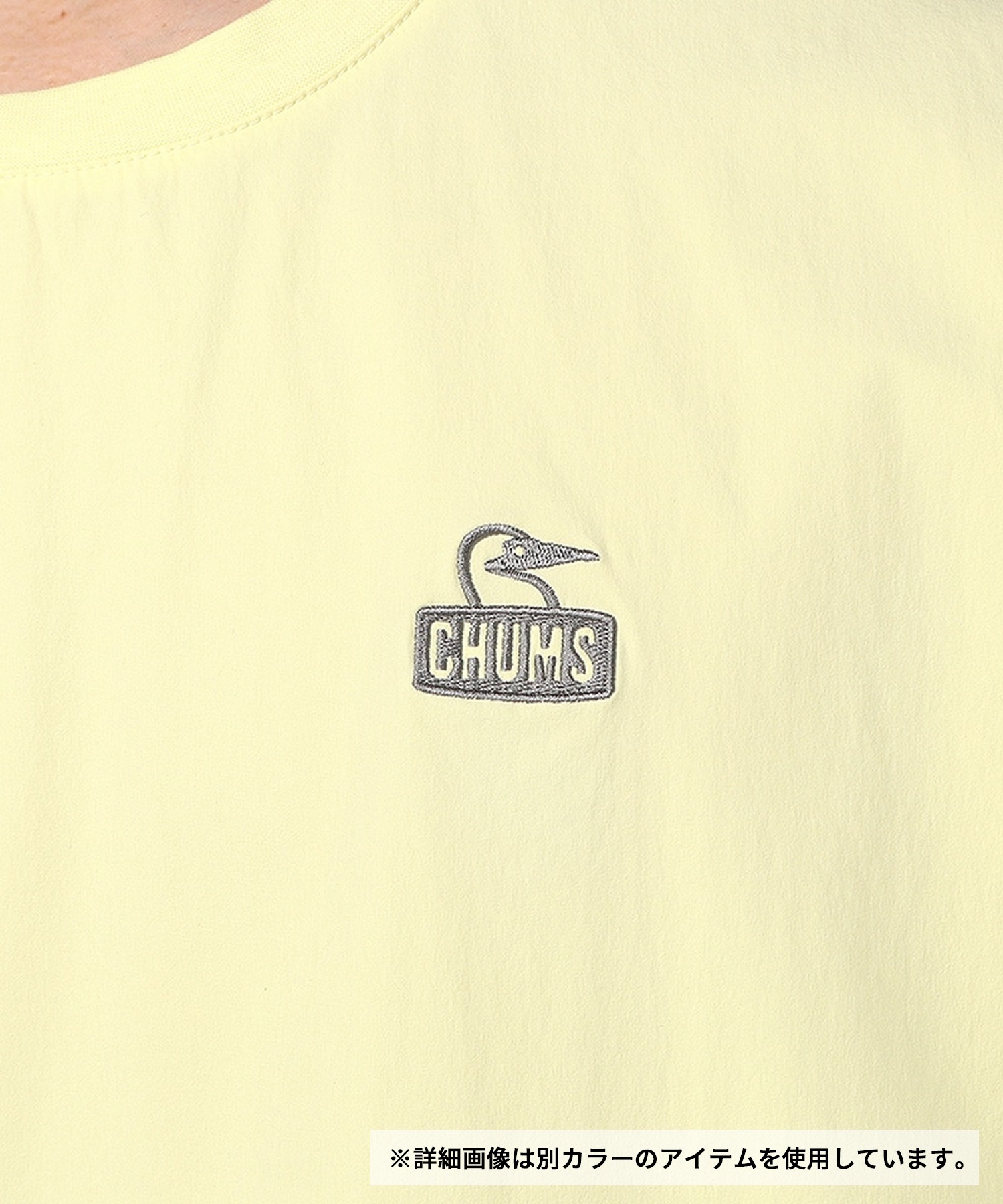 CHUMS チャムス 半袖 Tシャツ メンズ ロゴ バックプリント 撥水 エアトレイル ストレッチ チャムス Tシャツ CH01-2580 4
