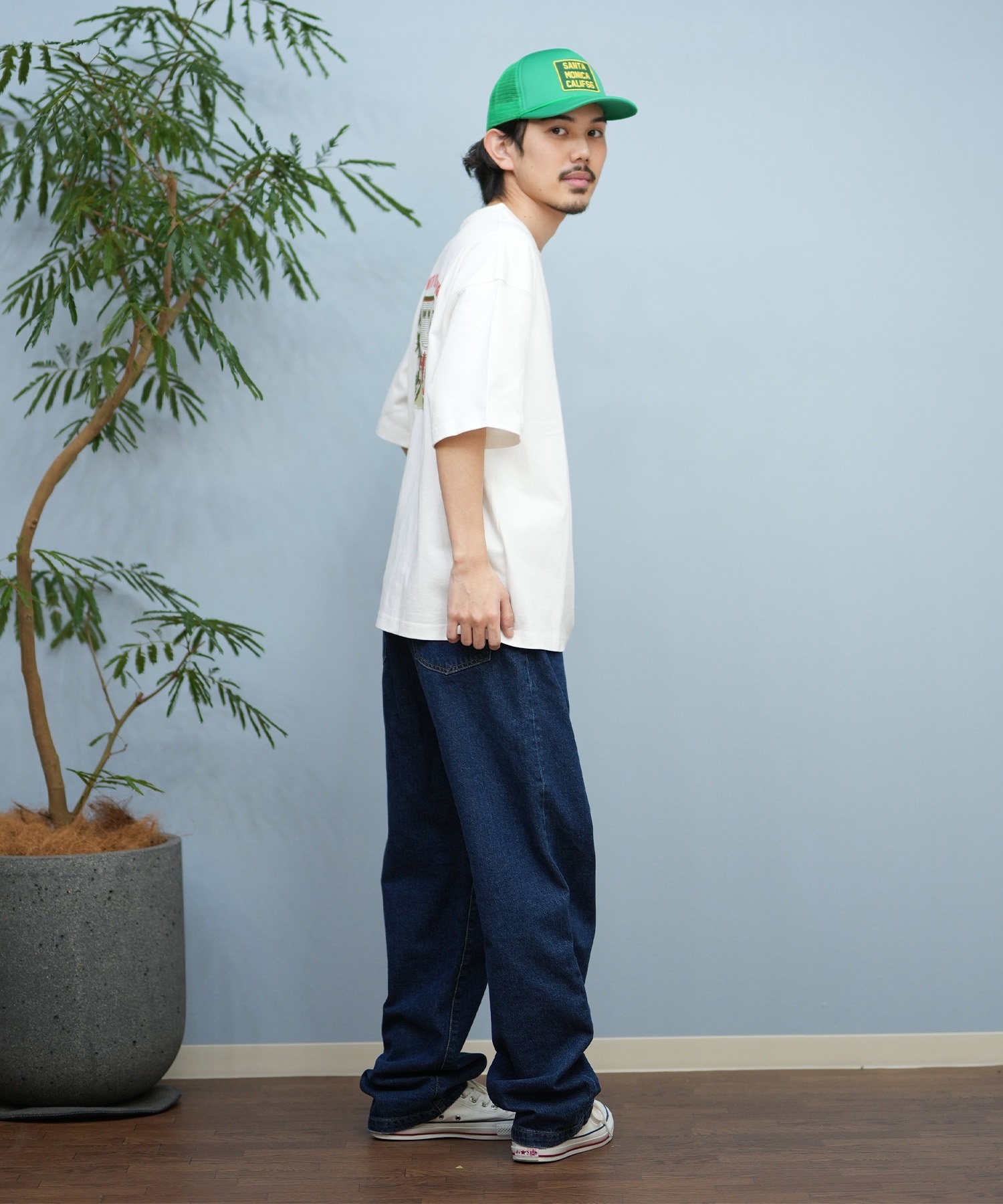 CHUMS チャムス 半袖 Tシャツ メンズ バックプリント CH01-2577