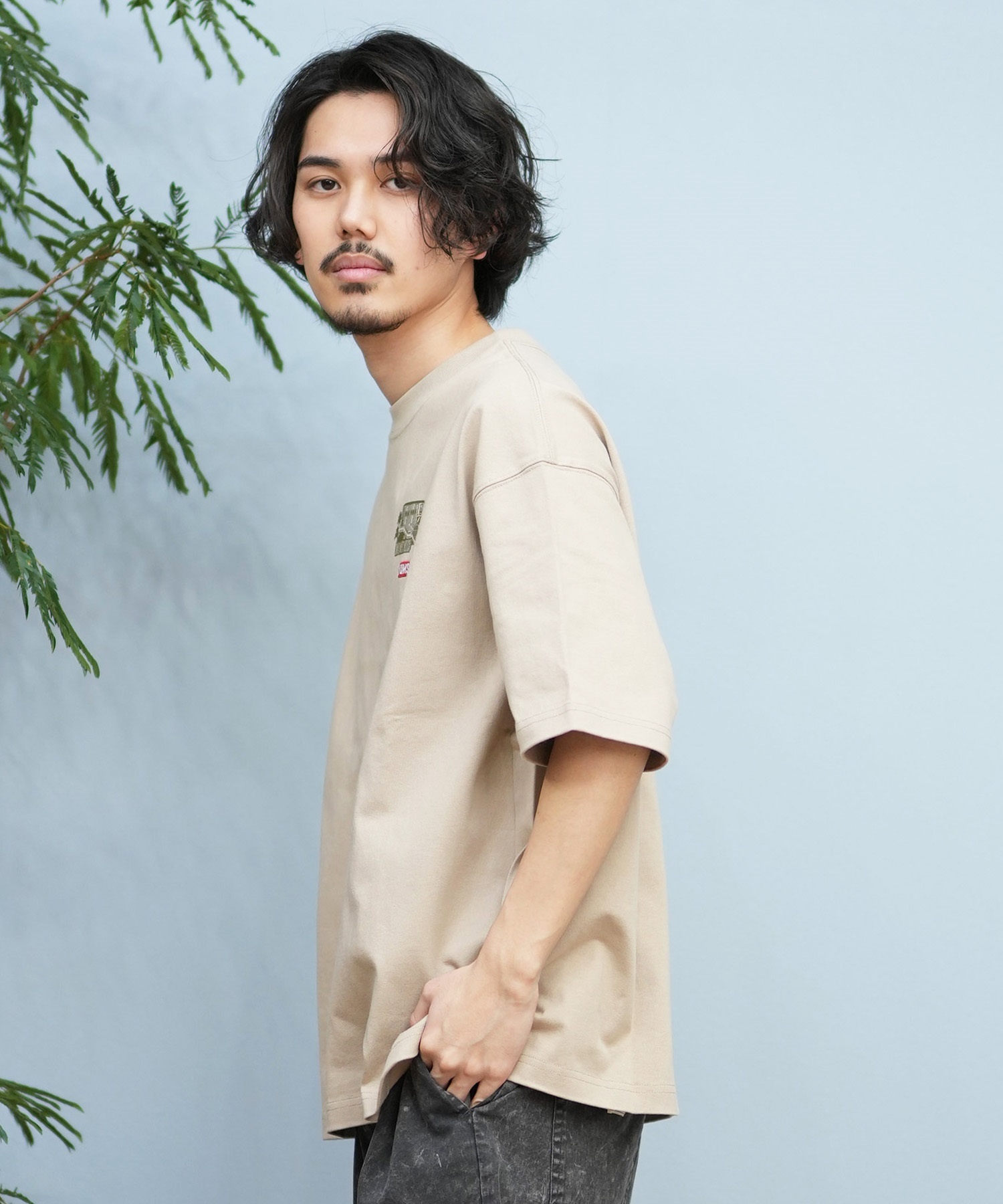 CHUMS チャムス 半袖 Tシャツ メンズ バックプリント CH01-2577