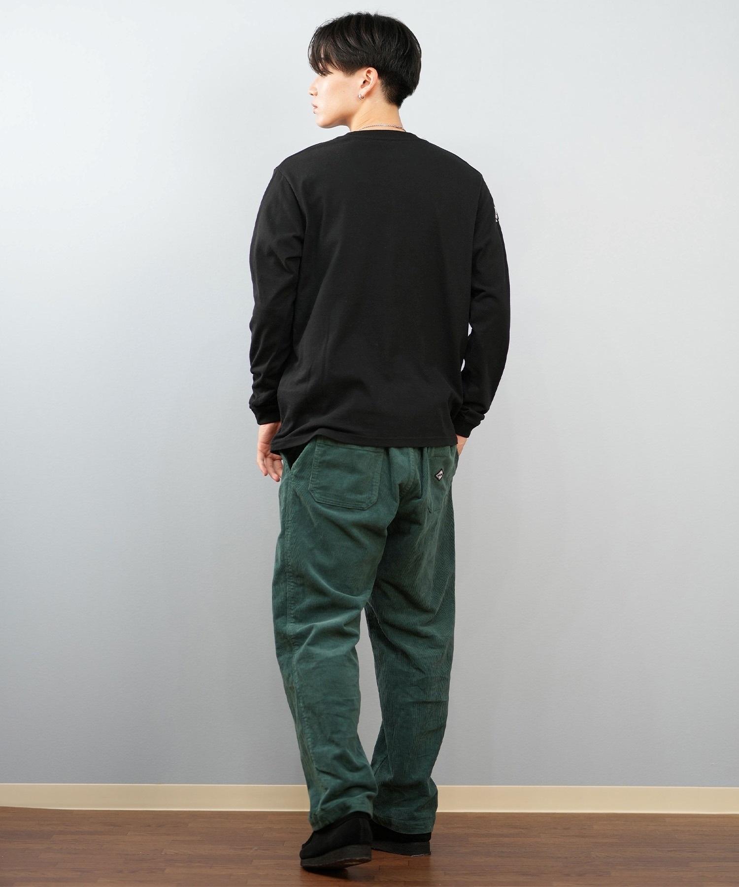 CHUMS チャムス 長袖 Tシャツ ロンT メンズ 蓄光プリント ザニンジャブラッシュド ロングスリーブ CH01-2662 9