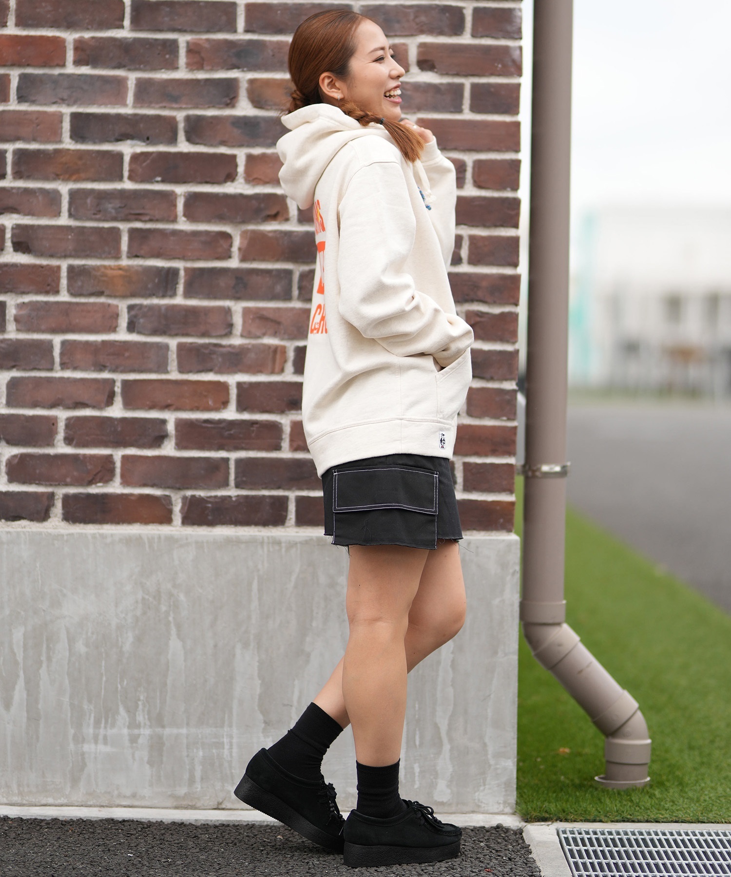 CHUMS チャムス ジップアップ パーカー レディース スウェット フーディー バックプリント 裏起毛 LOVE BALLOON ZIP PARKA CH00-1541 13