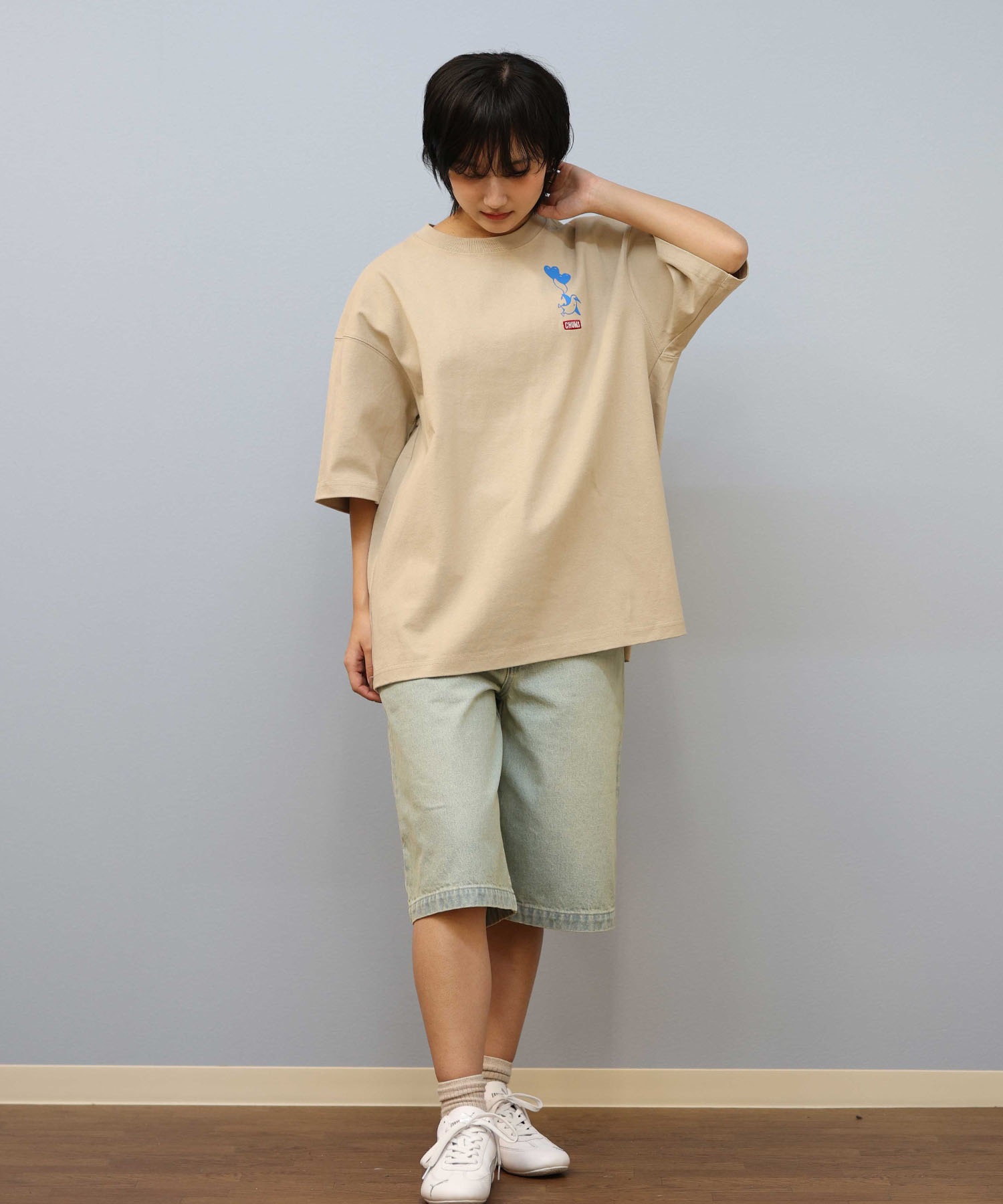 CHUMS チャムス 半袖 Tシャツ レディース バックプリント CH01-2582 9